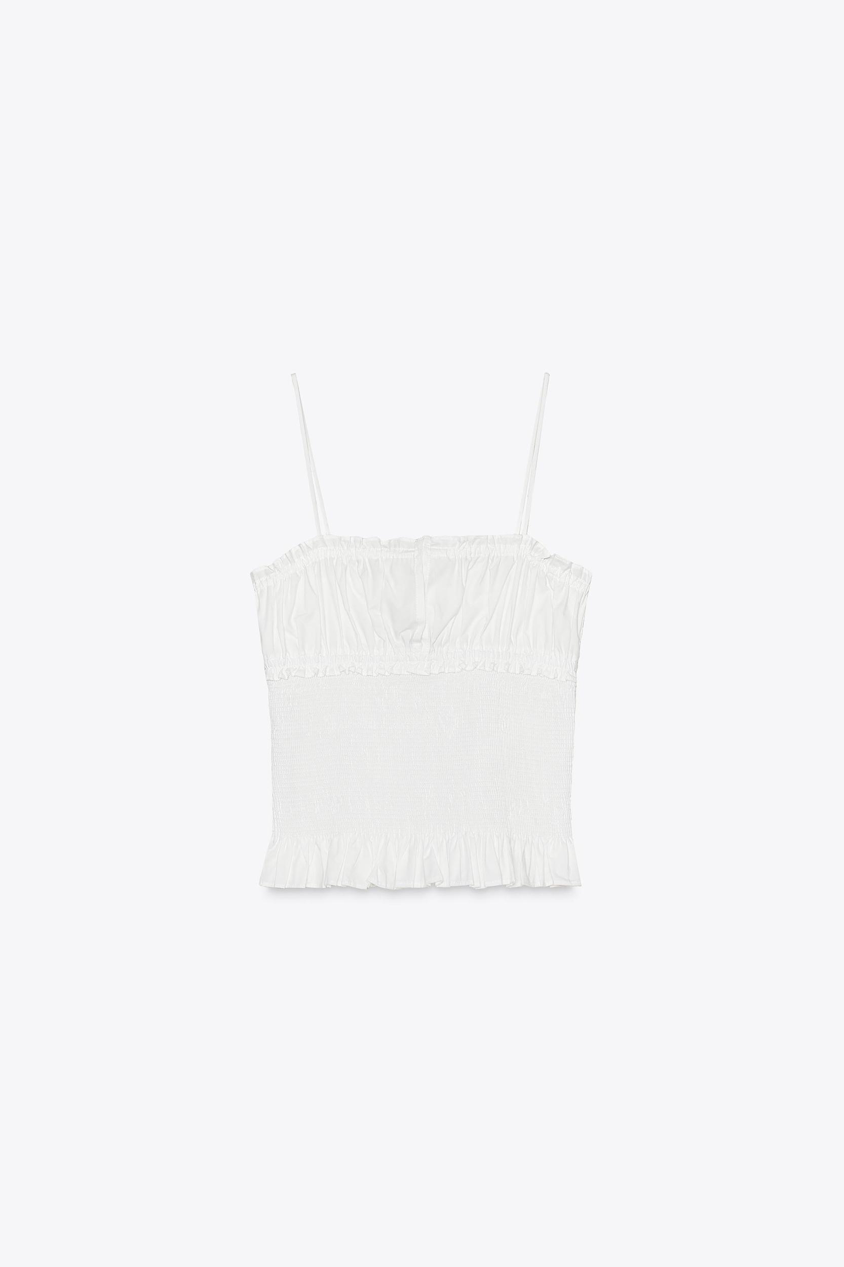 TIE POPLIN TOP Product Image