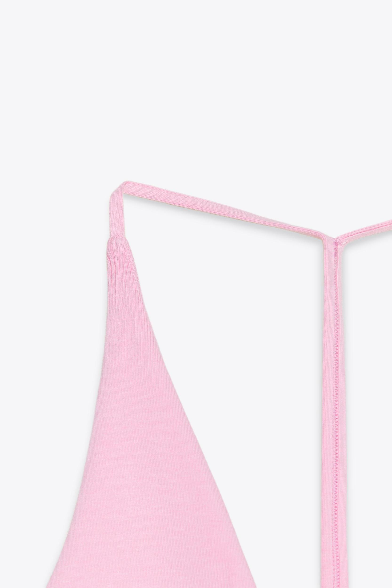 HALTER TOP WITH BACK STRAP Product Image