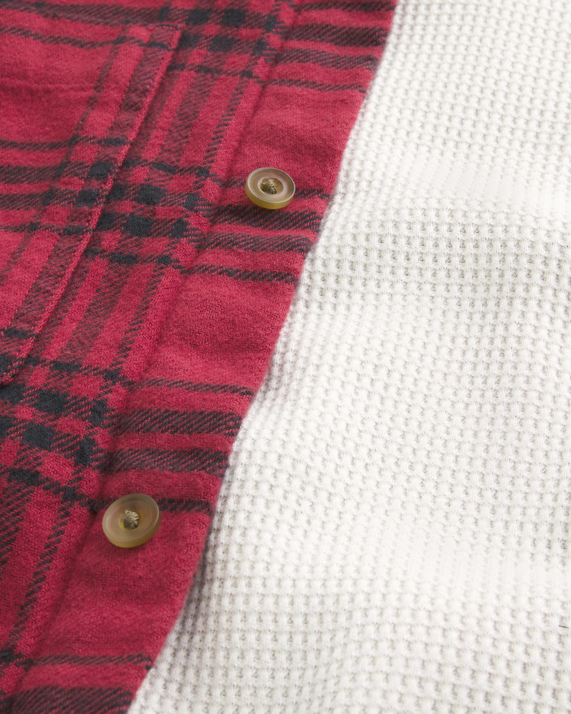 Thermal-Lined Flannel Shirt Product Image