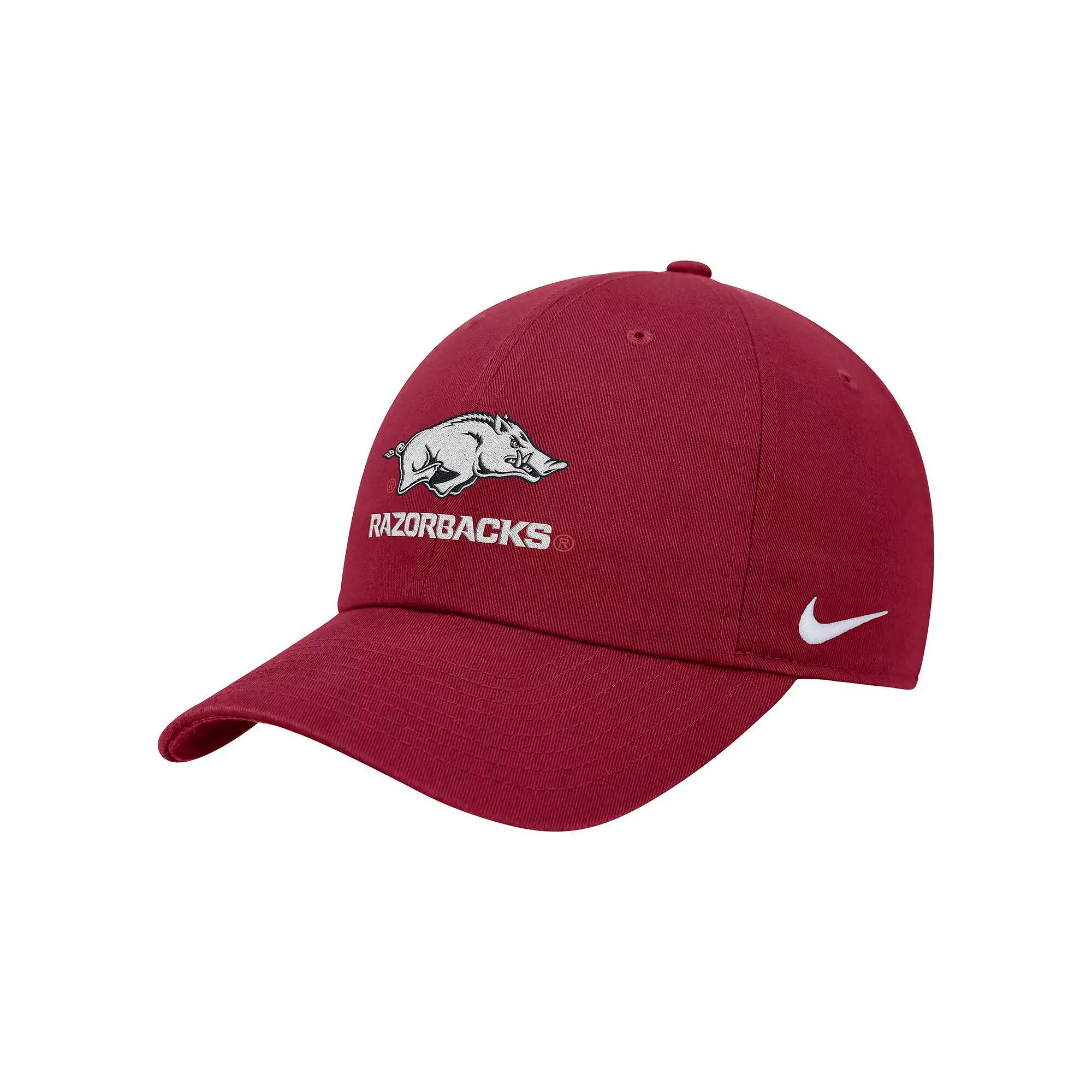 Men's Nike Cardinal Arkansas Razorbacks Club Adjustable Hat,  Product Image