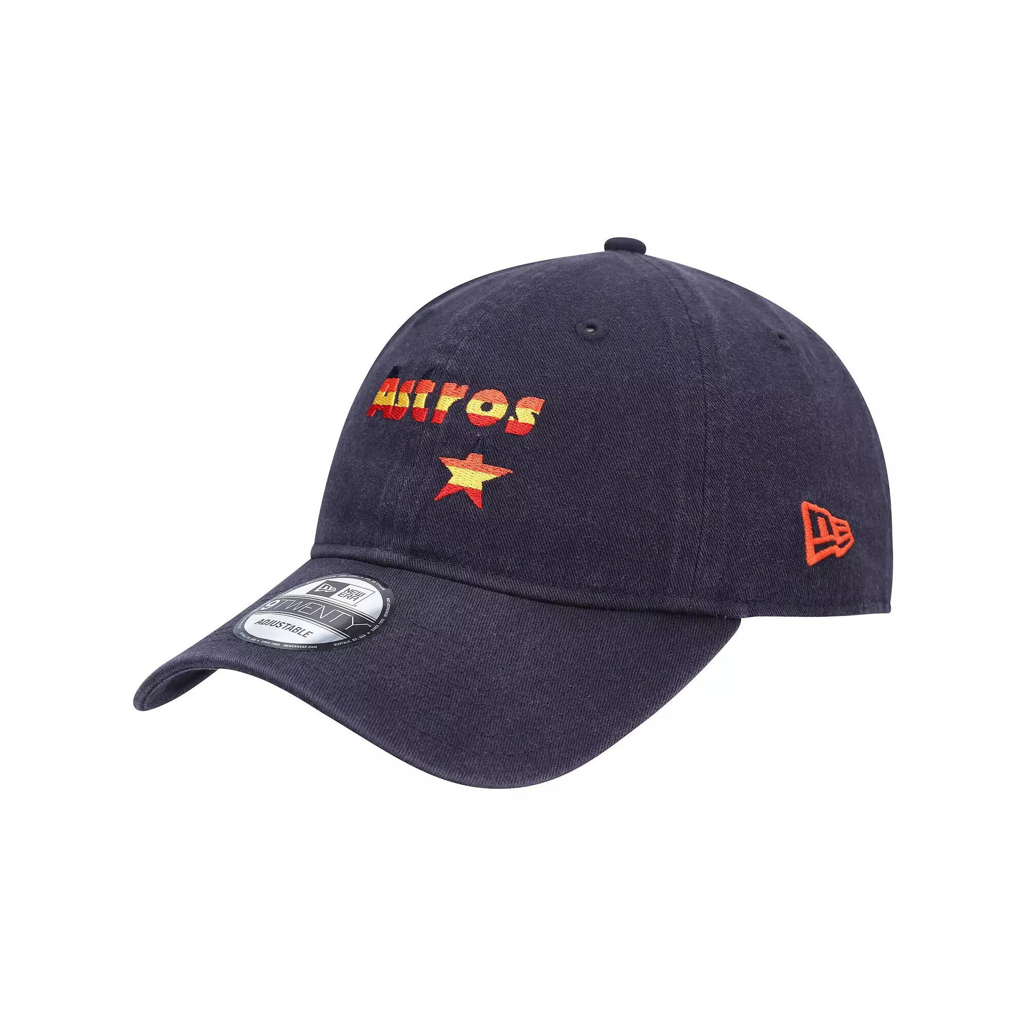 Men's New Era Navy Houston Astros Fashion Core Classic 9TWENTY Adjustable Hat, Blue Product Image