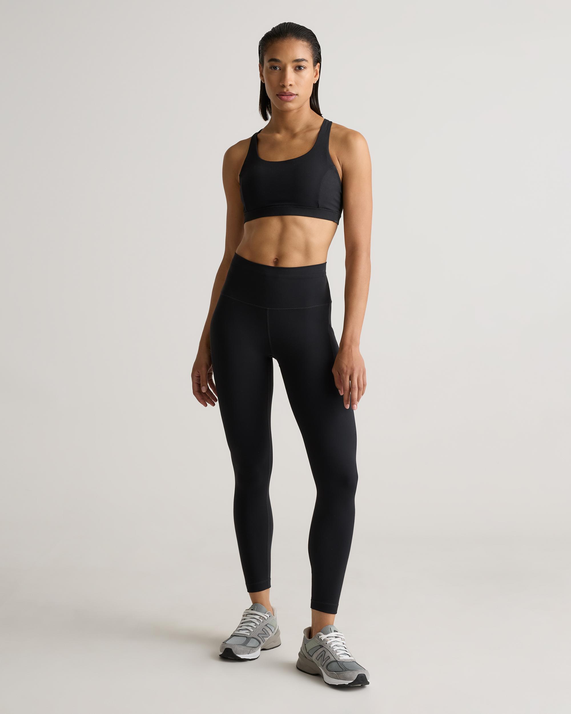 Quince | Women's Power-Up Strappy Sports Bra Nylon/Spandex Product Image