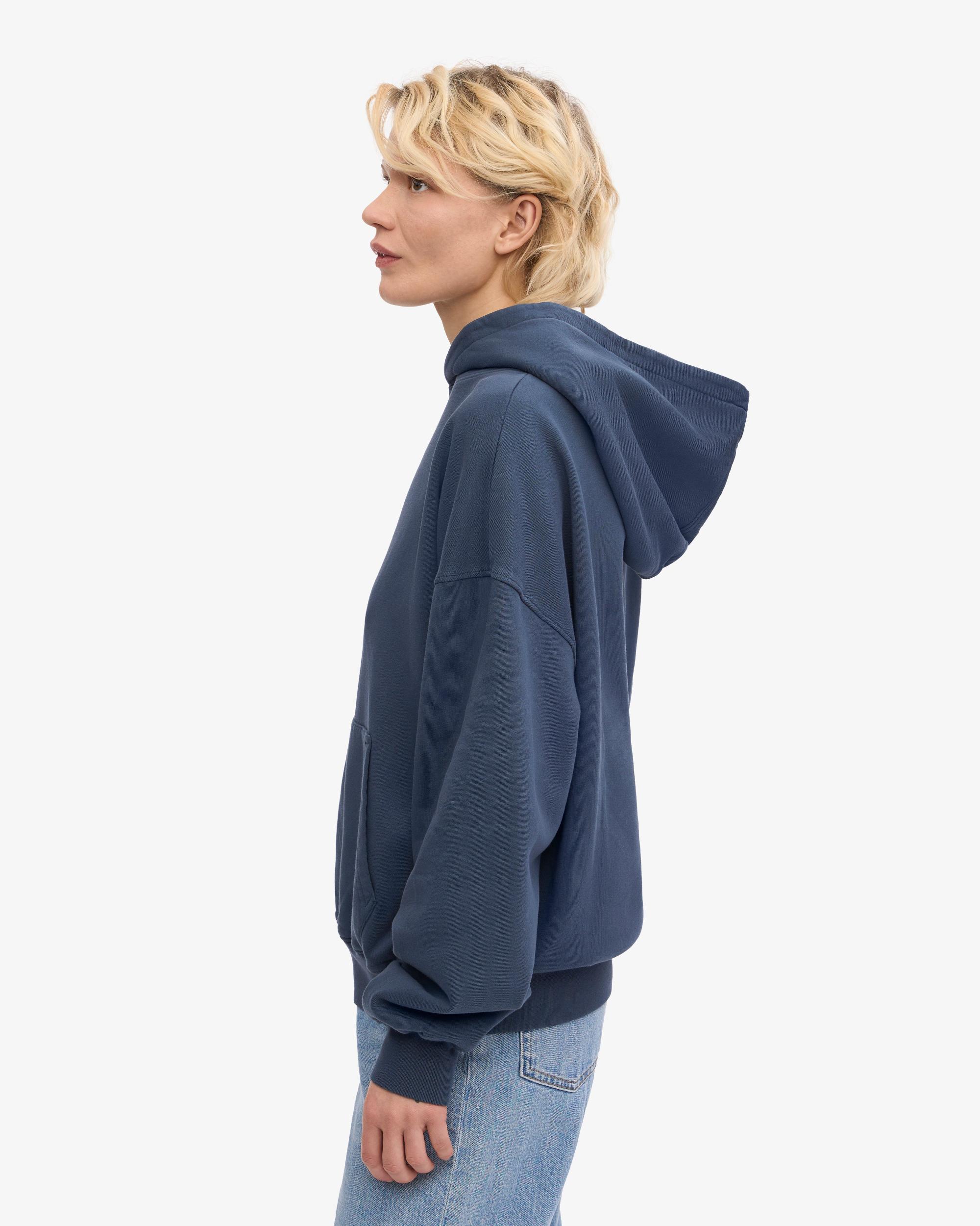 Organic Oversized Hood - Hunter Green Product Image