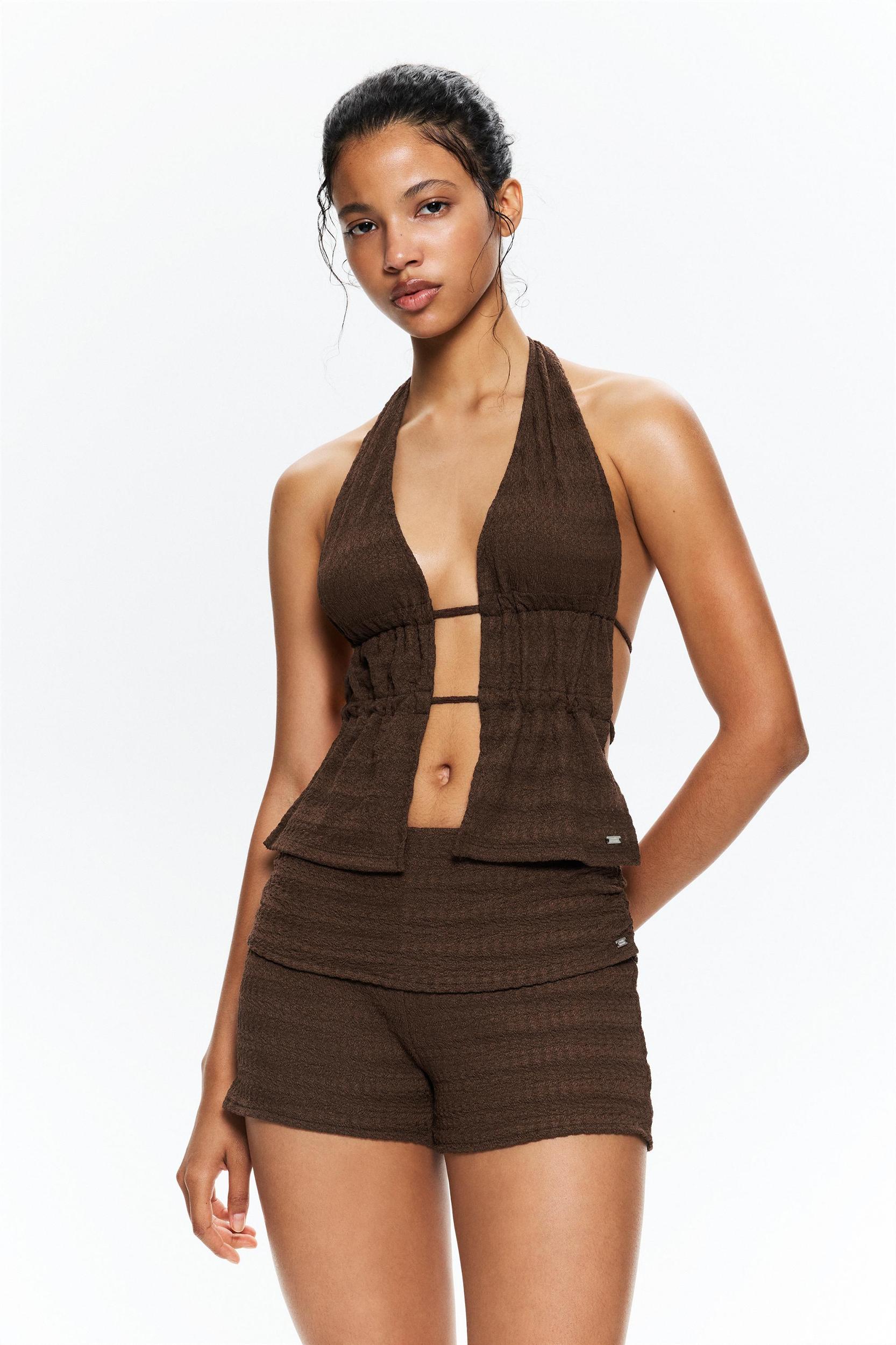 Rustic halter top Product Image