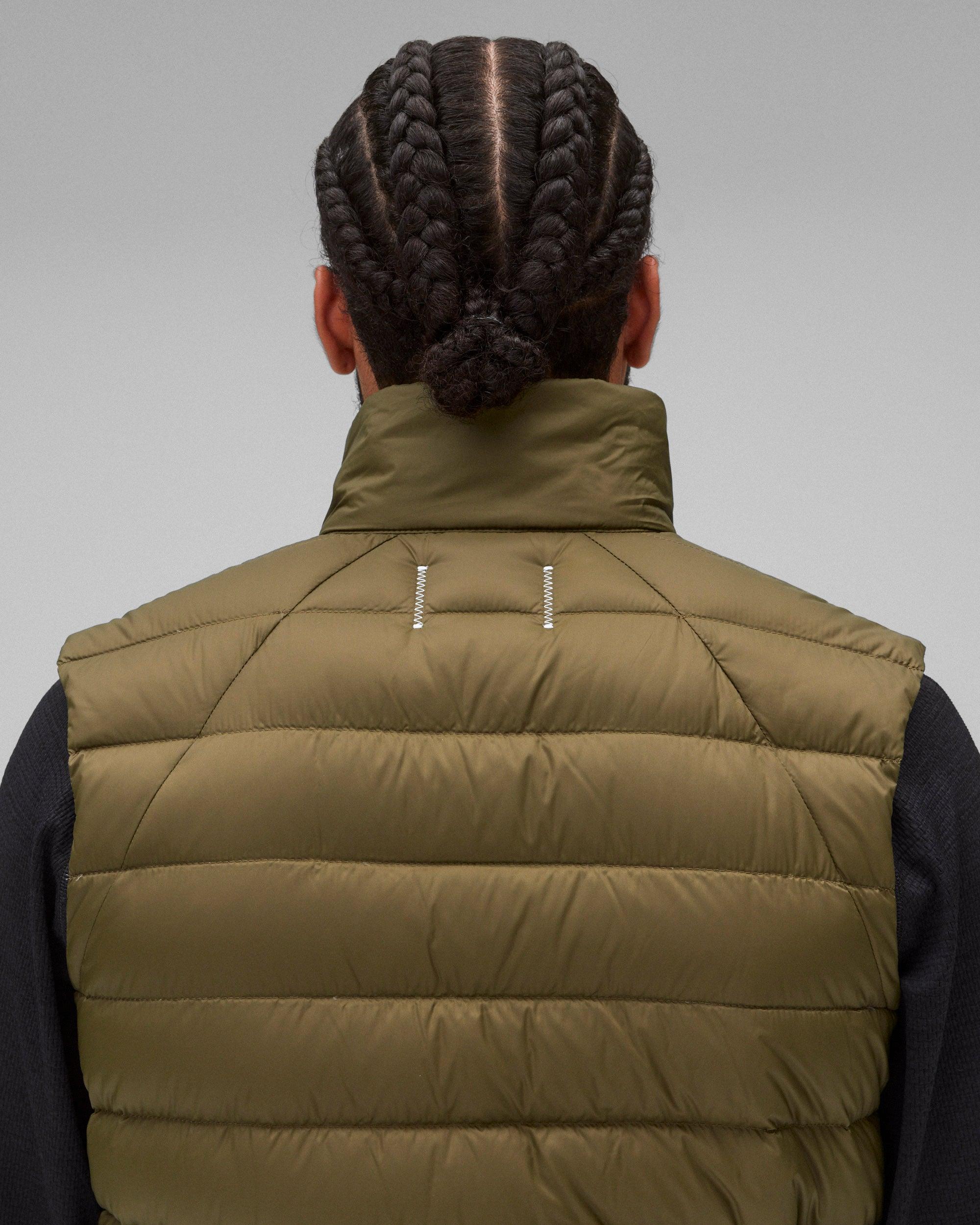 Lightweight Taffeta Warm Up Vest Male Product Image