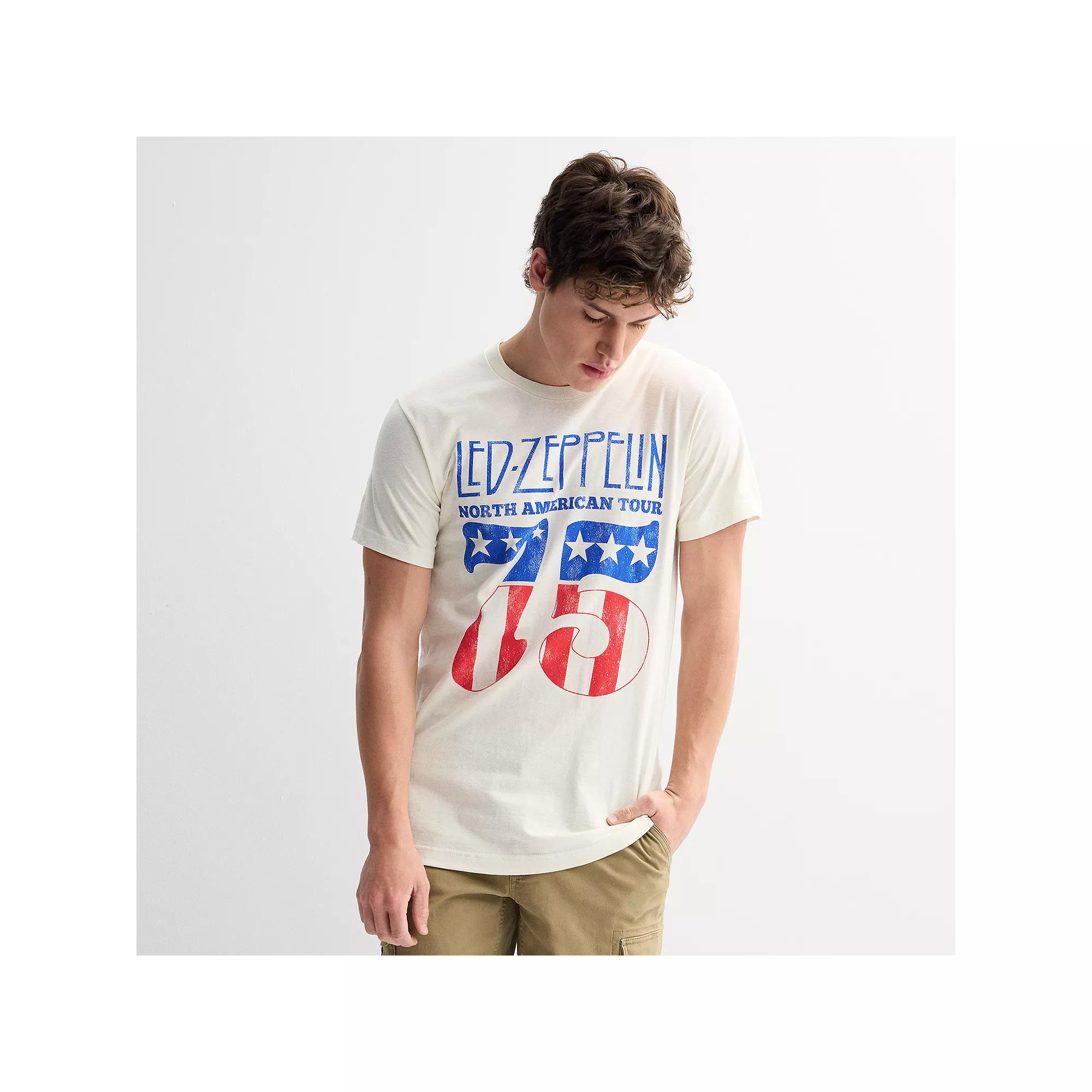 Men's Led Zeppelin '75 Tour Tee, Adult Unisex,  Product Image