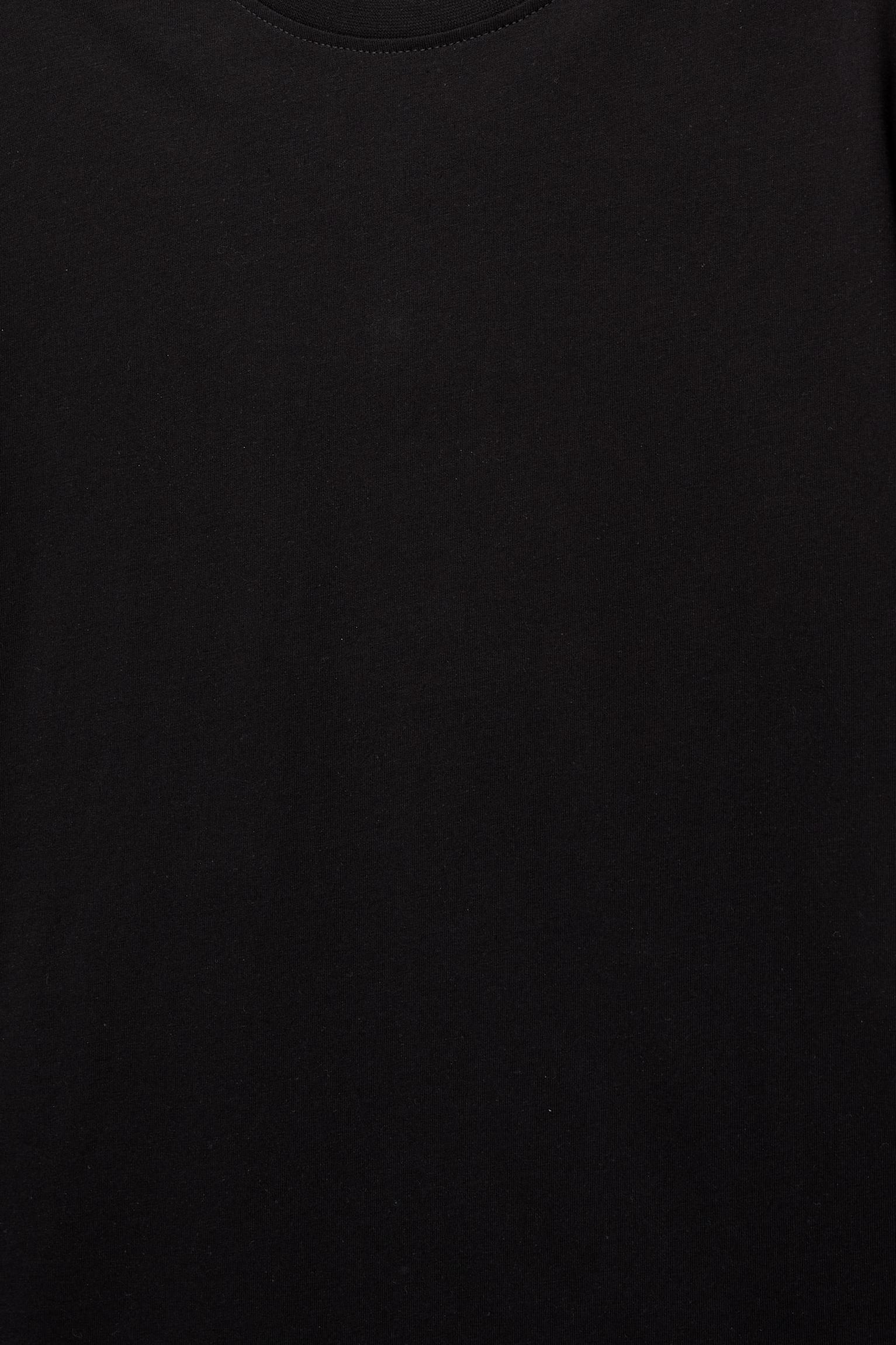 Basic short sleeve cotton T-shirt Product Image