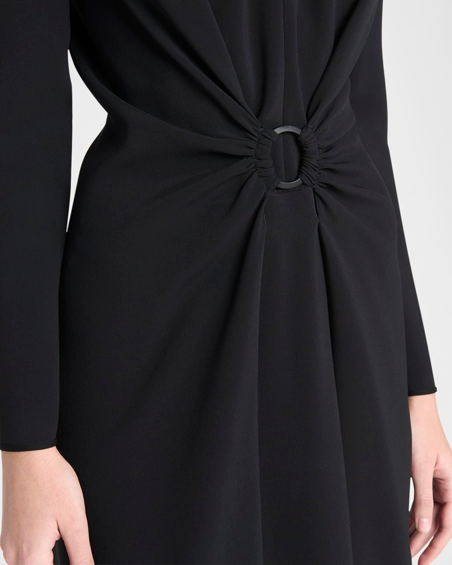 Long-Sleeve Dress with Ring Detail Product Image