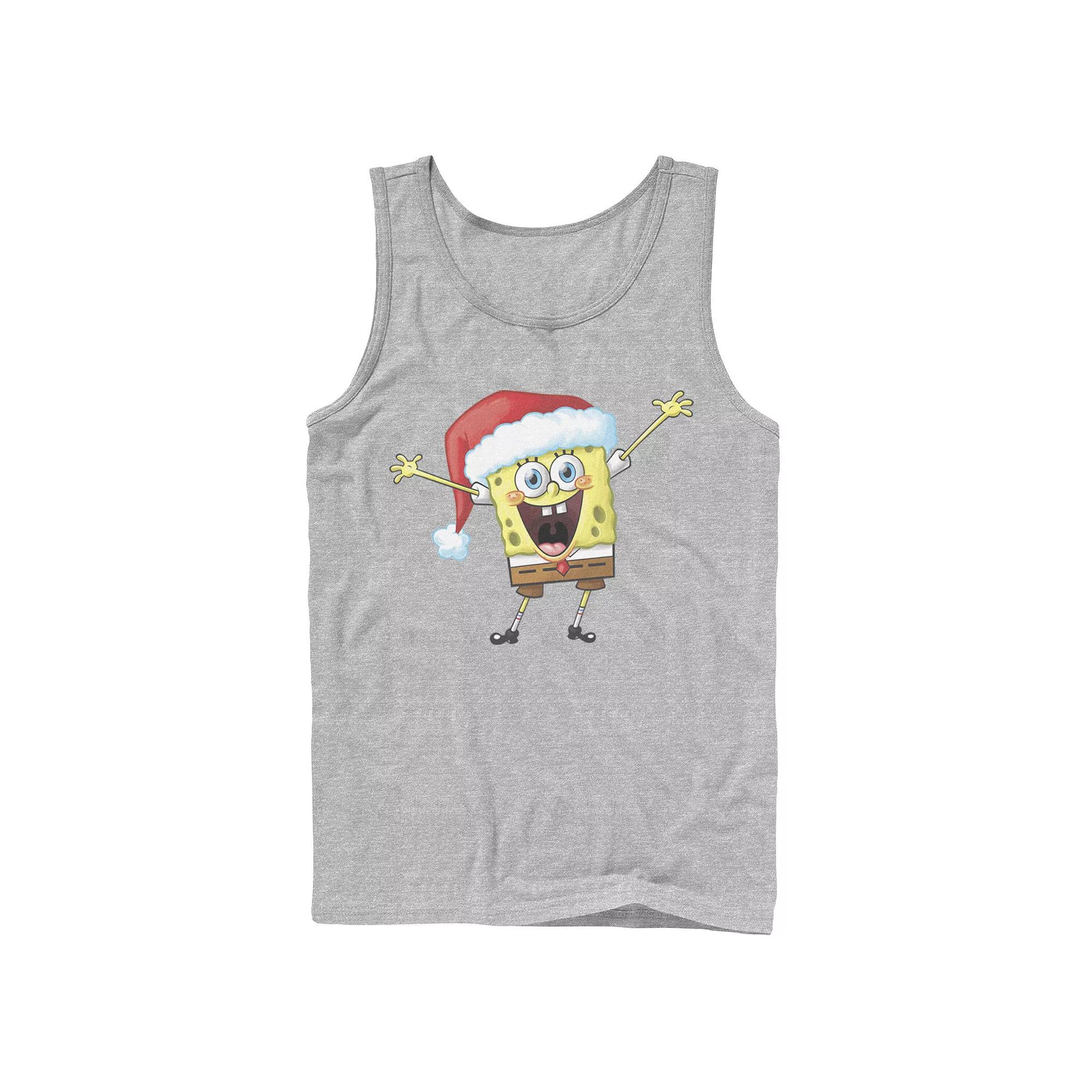 Men's Star Wars Logo Classic Slant Retro Blue Wave Tank Top,  Product Image