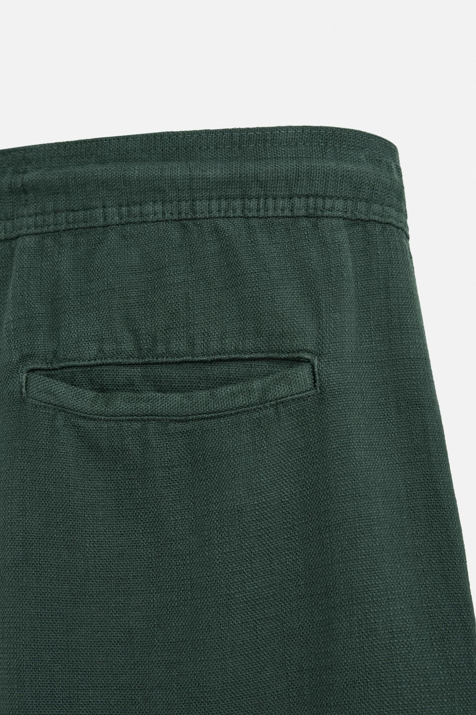 TEXTURED RELAXED FIT PANTS Product Image