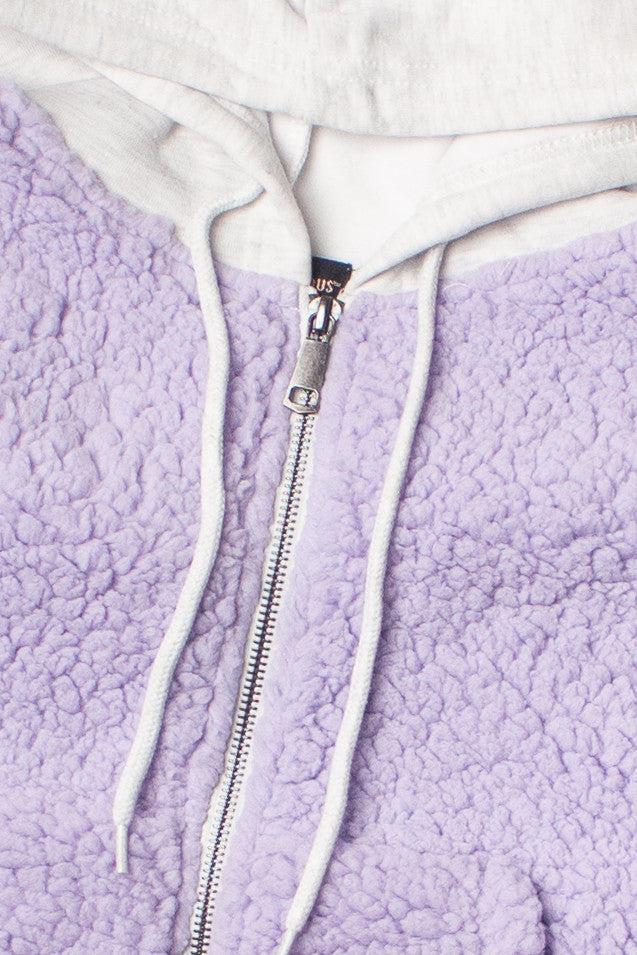 Sherpa Contrast Hoodie Product Image