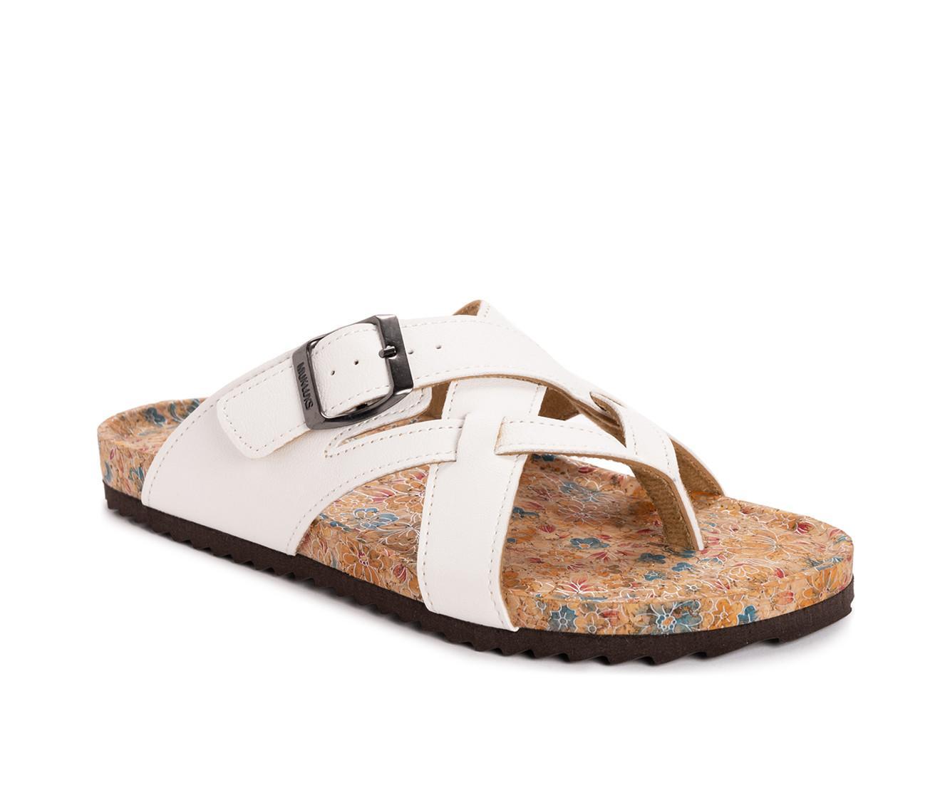 Women's MUK LUKS Tanner Terra Turf Footbed Sandals Product Image