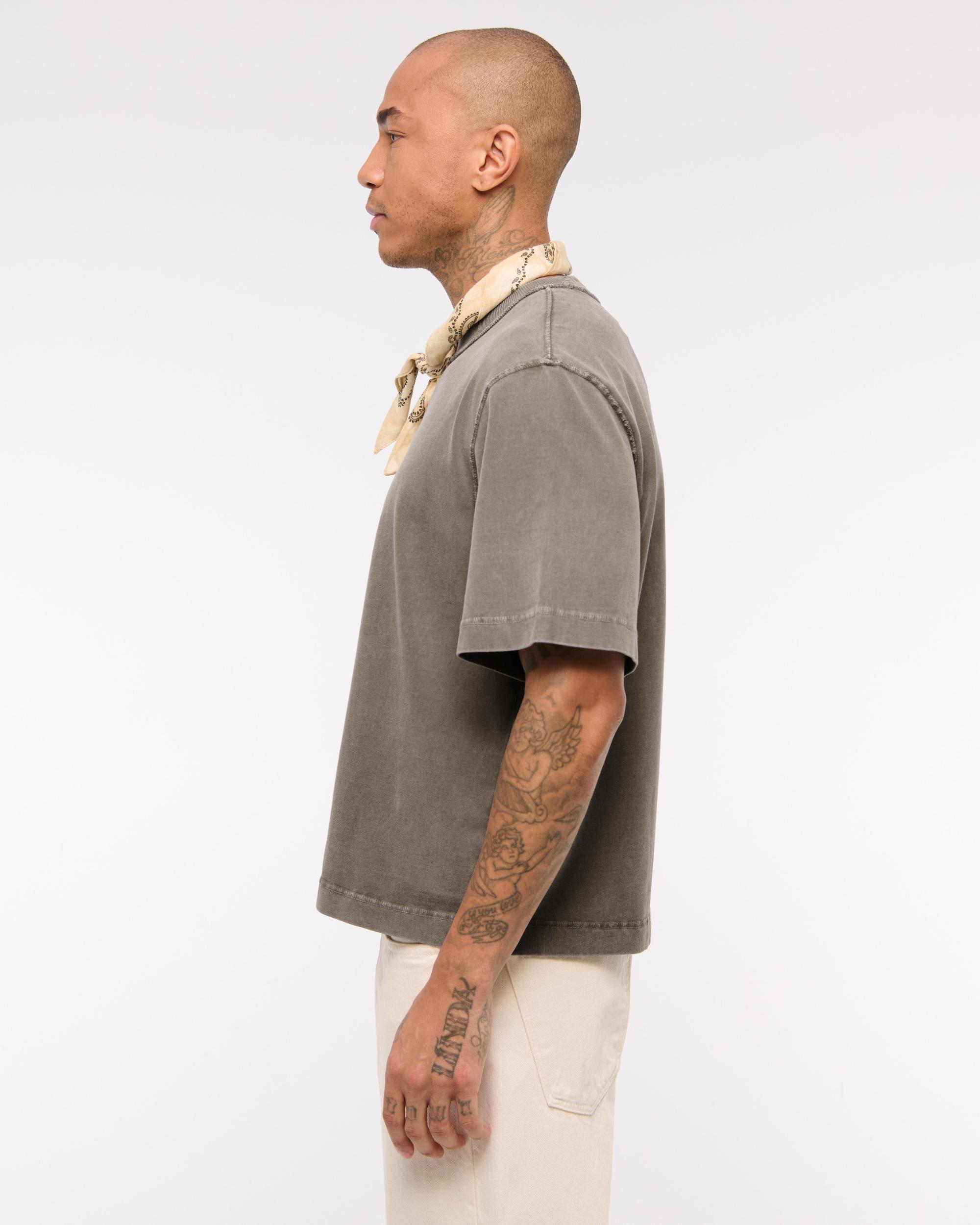 Premium Heavyweight Cropped Tee Product Image