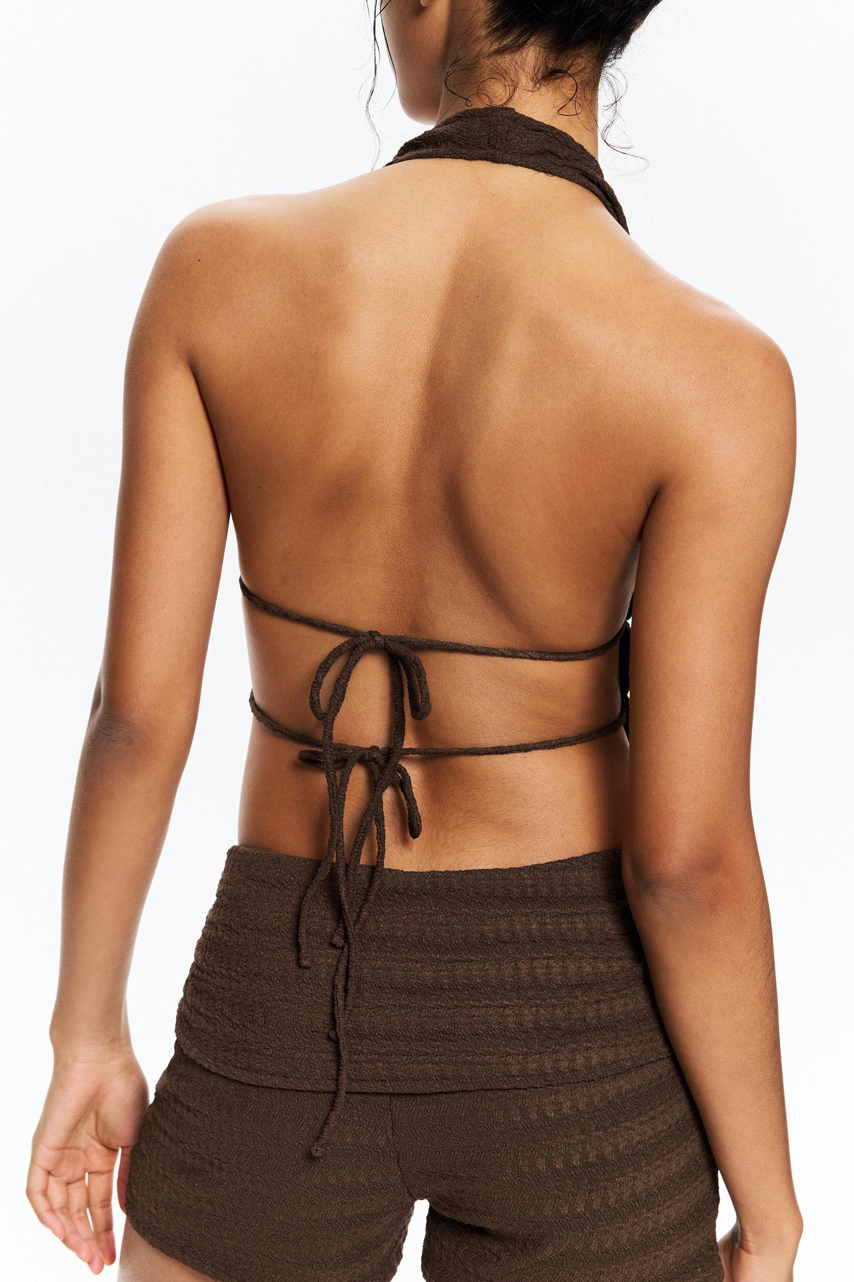 Rustic halter top Product Image