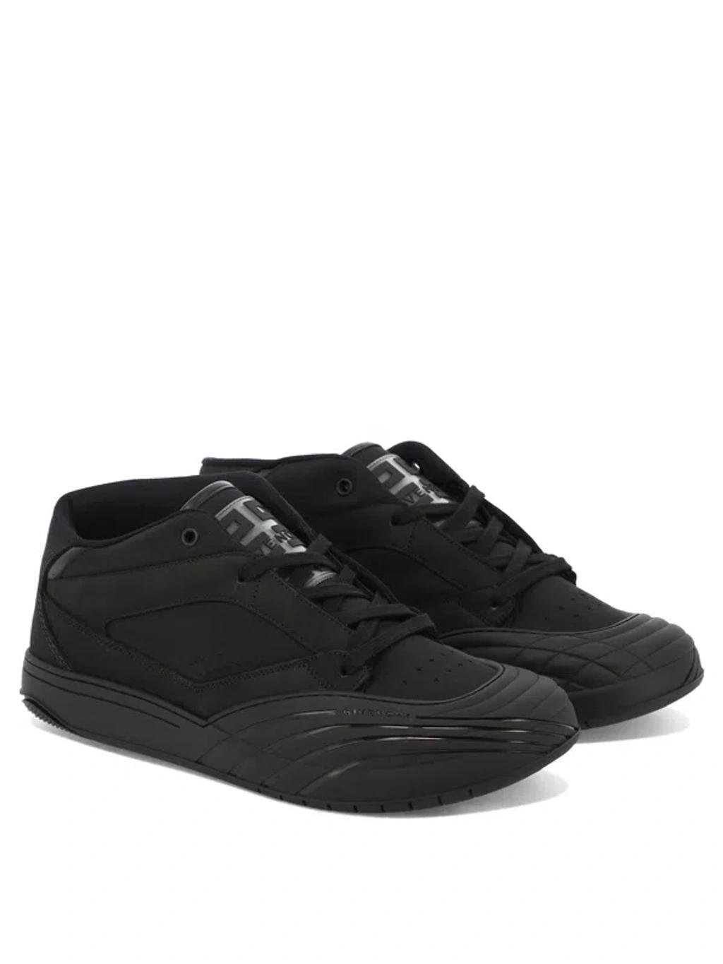 Black Skate Nubuck Sneakers Product Image