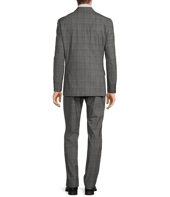 Hart Schaffner Marx Chicago Classic Fit Flat Front Plaid Pattern 2-Piece Suit Product Image