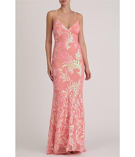 Lulus Fairbrook Sequin Long Dress Product Image