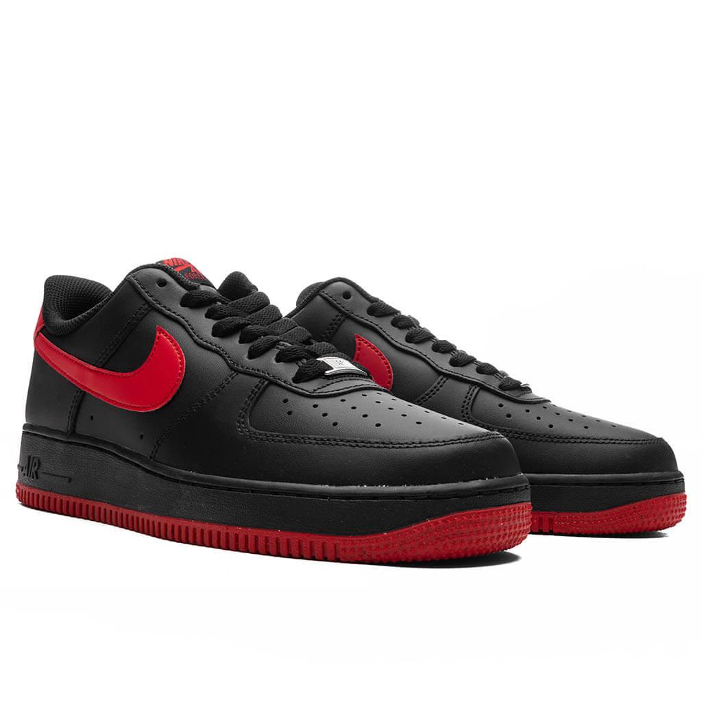 Air Force 1 '07 - Black/University Red/Black Male Product Image