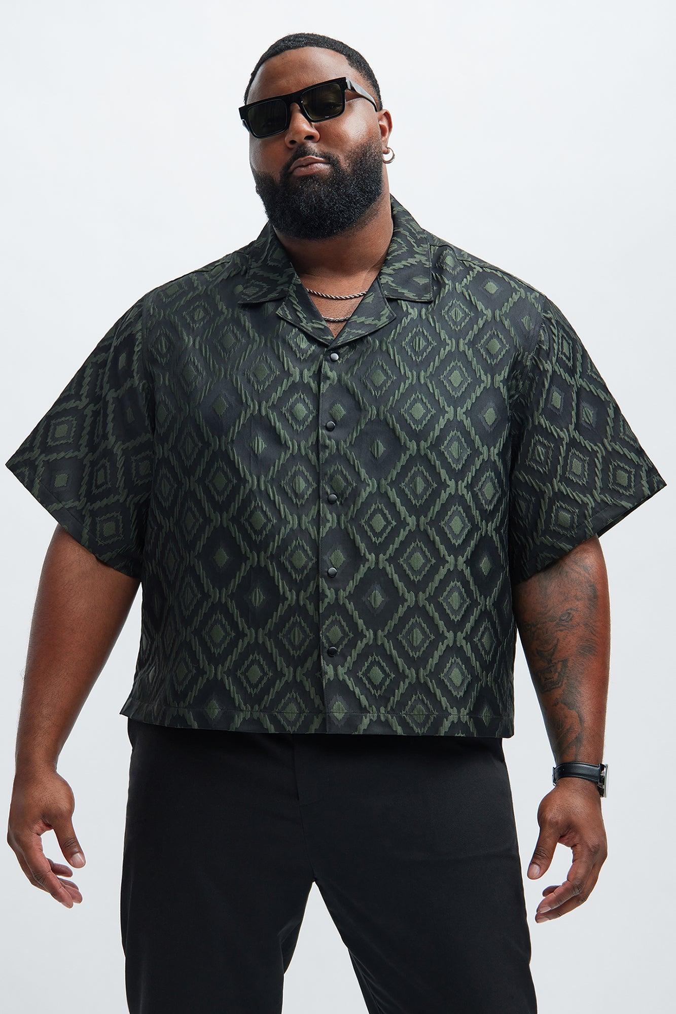Stanley Boxy Shirt - Green/combo Product Image