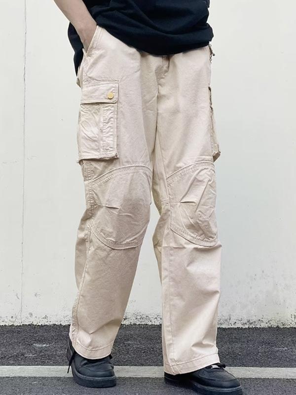 Men's Multi Pocket Ruched Cargo Pants Product Image