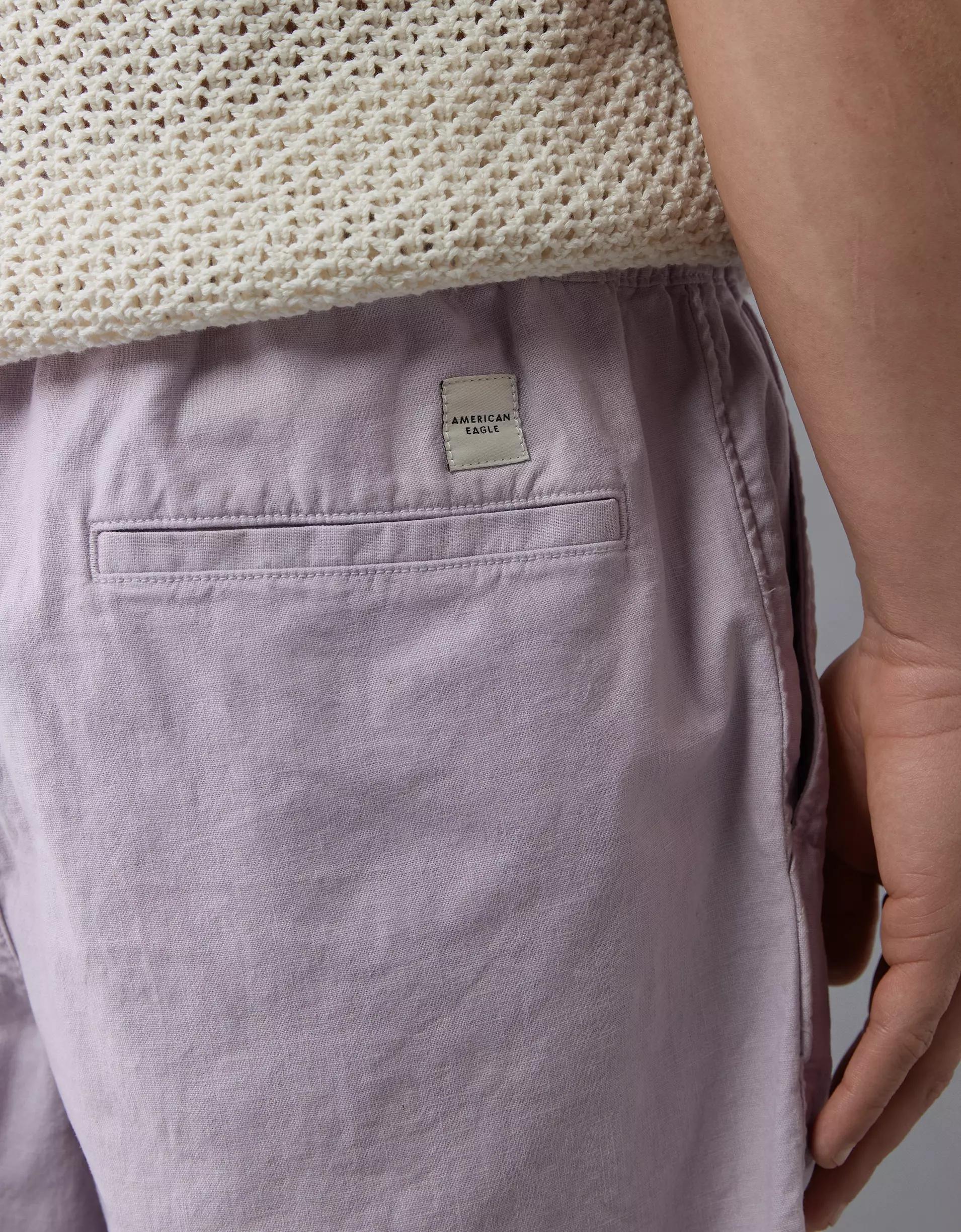 AE 7" Flex Linen-Blend Trekker Short Product Image