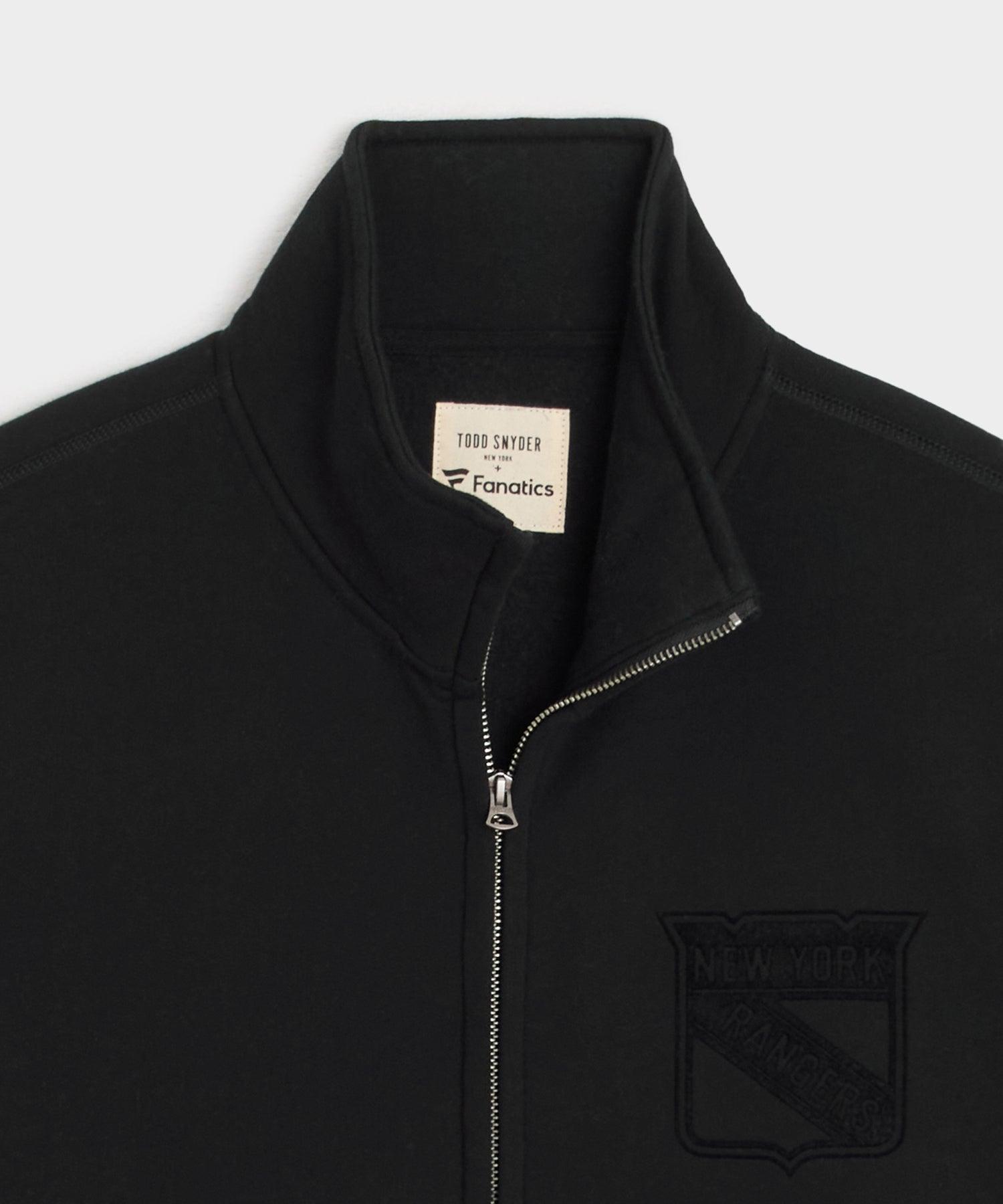 Todd Snyder by Fanatics for NHL New York Rangers Full-Zip Fleece Sweatshirt Product Image