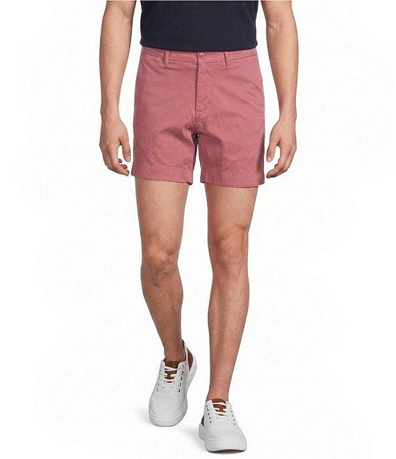 Cremieux Blue Label Flat Front Garment Dyed CMX 6#double; Inseam Shorts Product Image