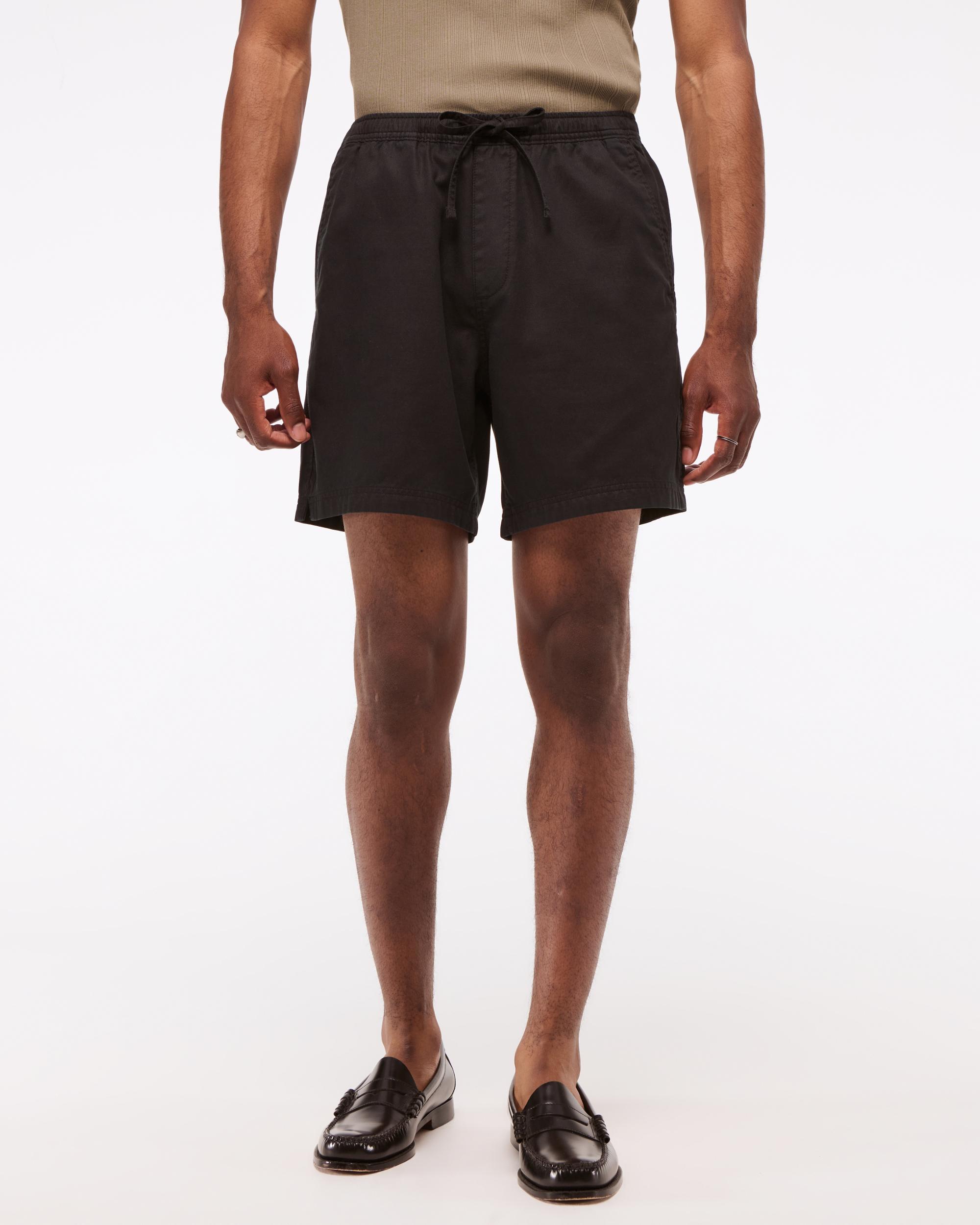 Cotton-Blend Pull-On Short Product Image