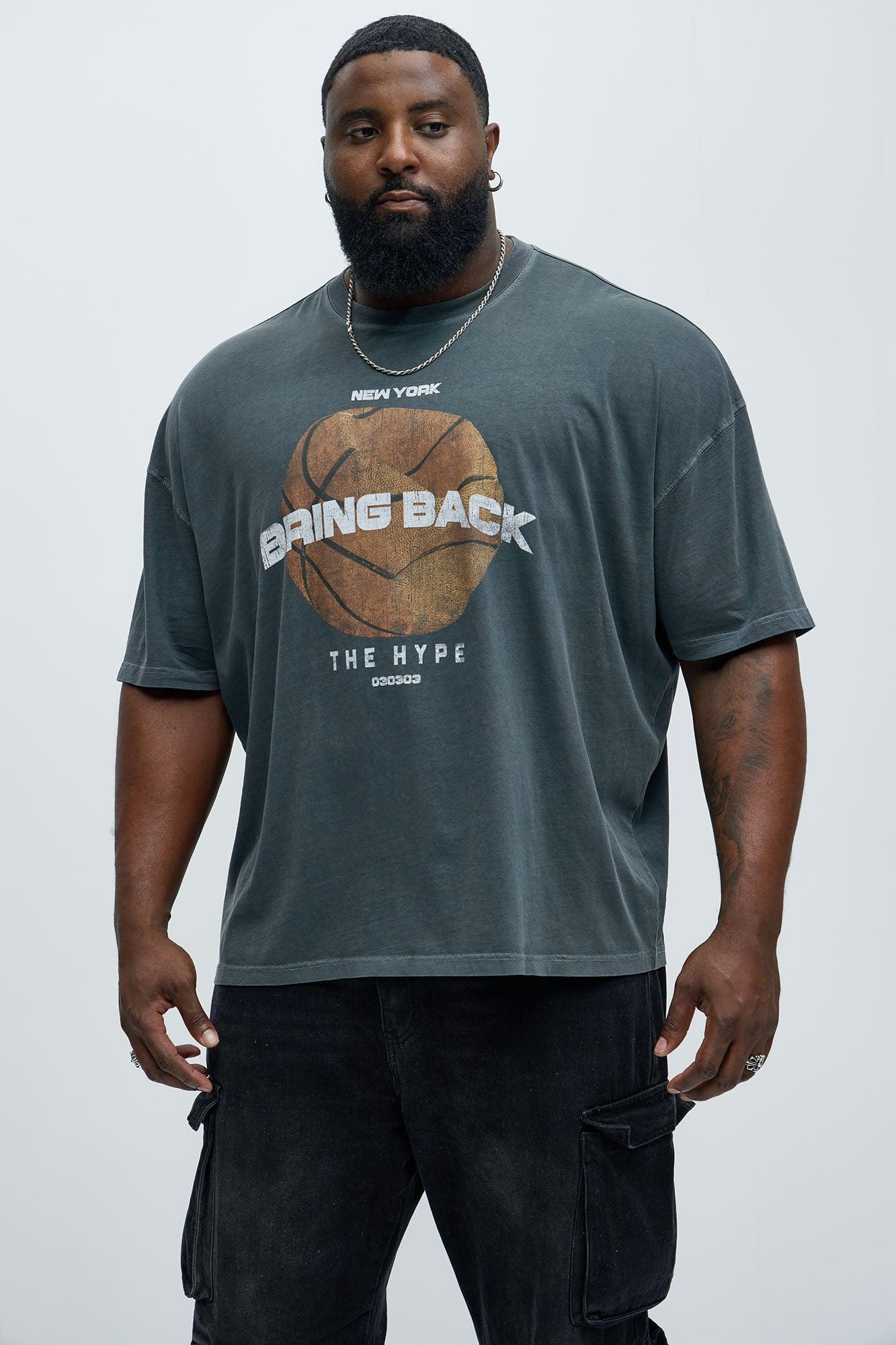 Bring Back Oversized Short Sleeve Tee - Grey Product Image