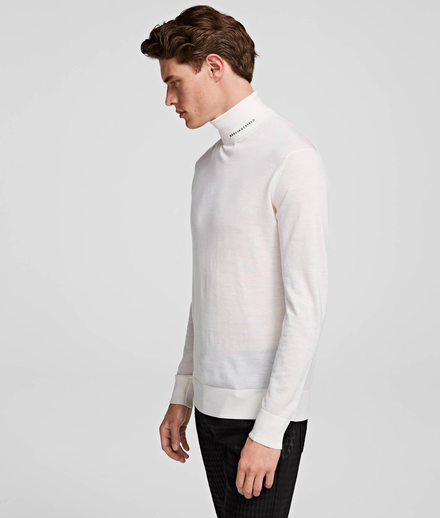 MERINO WOOL TURTLENECK SWEATER Product Image