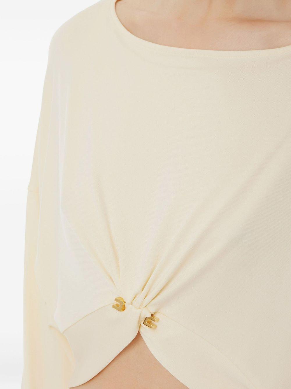 knot-detail long-sleeves T-shirt Product Image