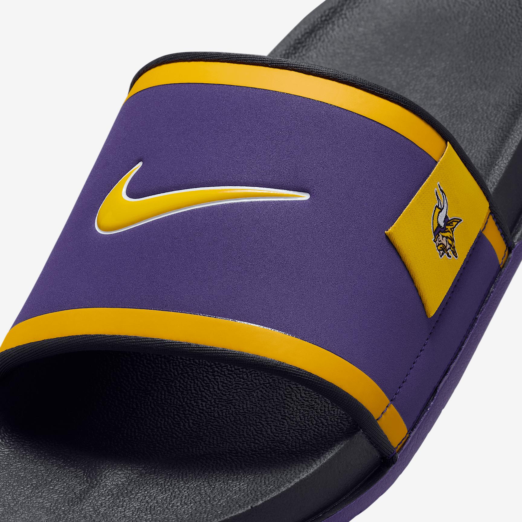 Nike Mens Offcourt (Minnesota Vikings) Offcourt Slides | FN4484-500 Product Image