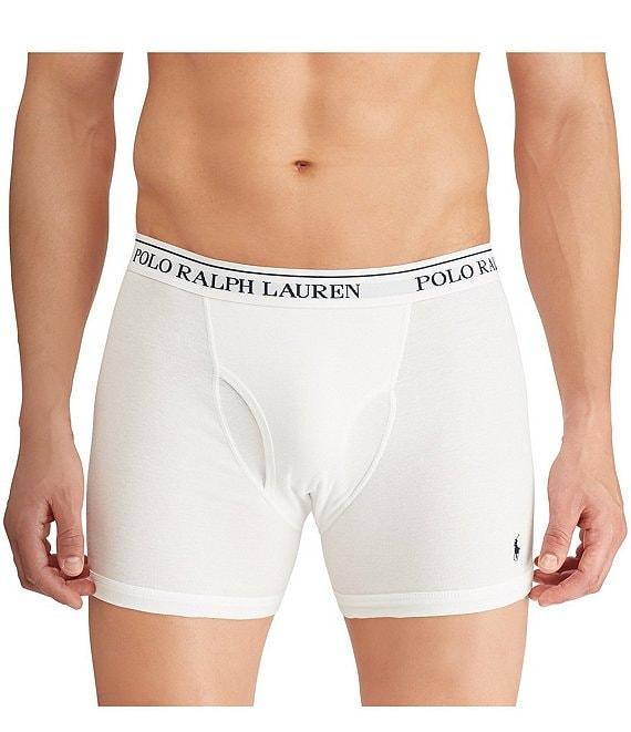 Polo Ralph Lauren Classic Fit Solid Boxer Briefs 3-Pack Product Image