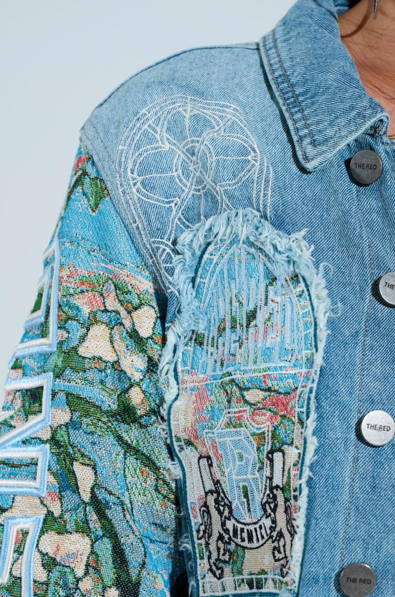 OUT OF THIS WORLD DENIM JACKET Product Image