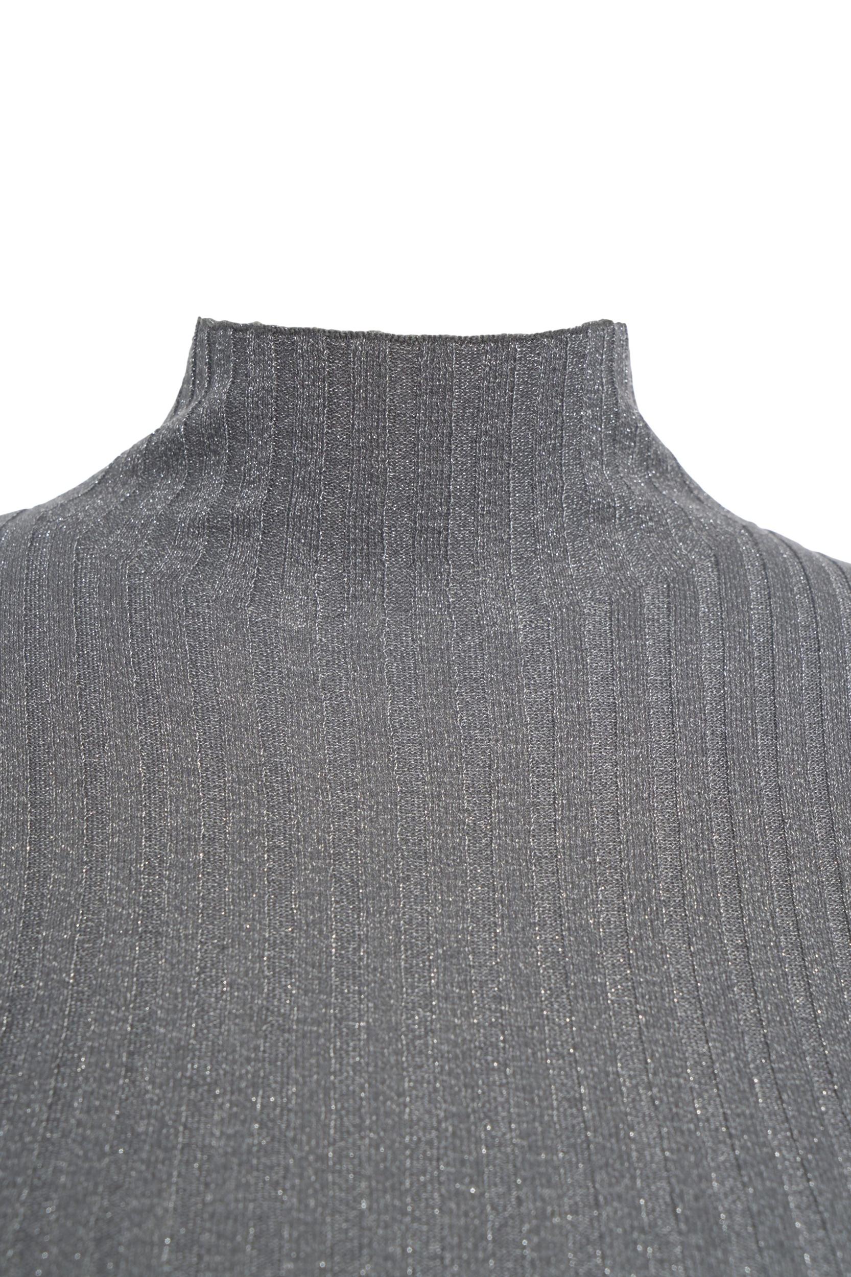 Lurex turtleneck sweater Product Image