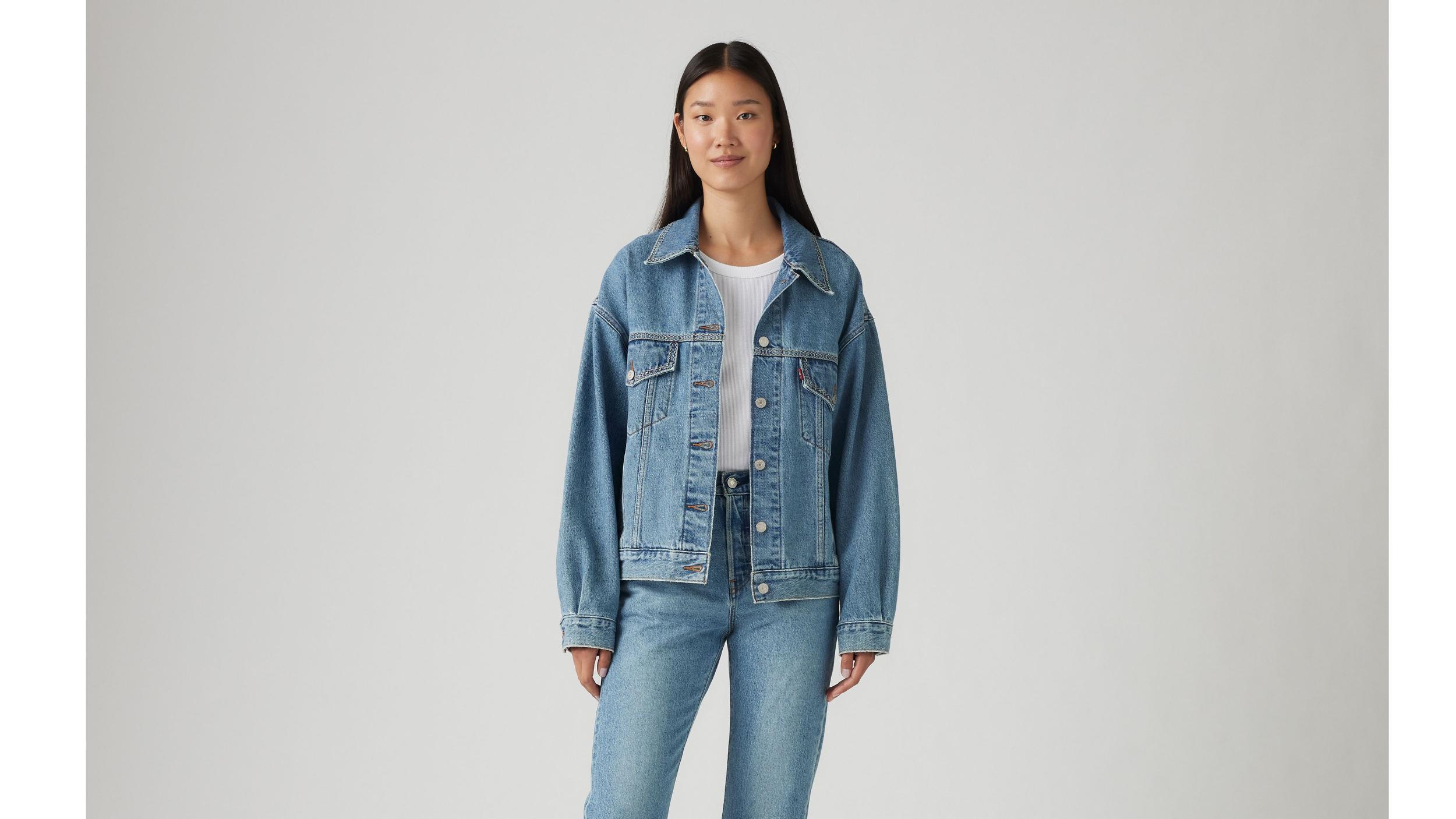 90s Stitch Trucker Jacket Product Image