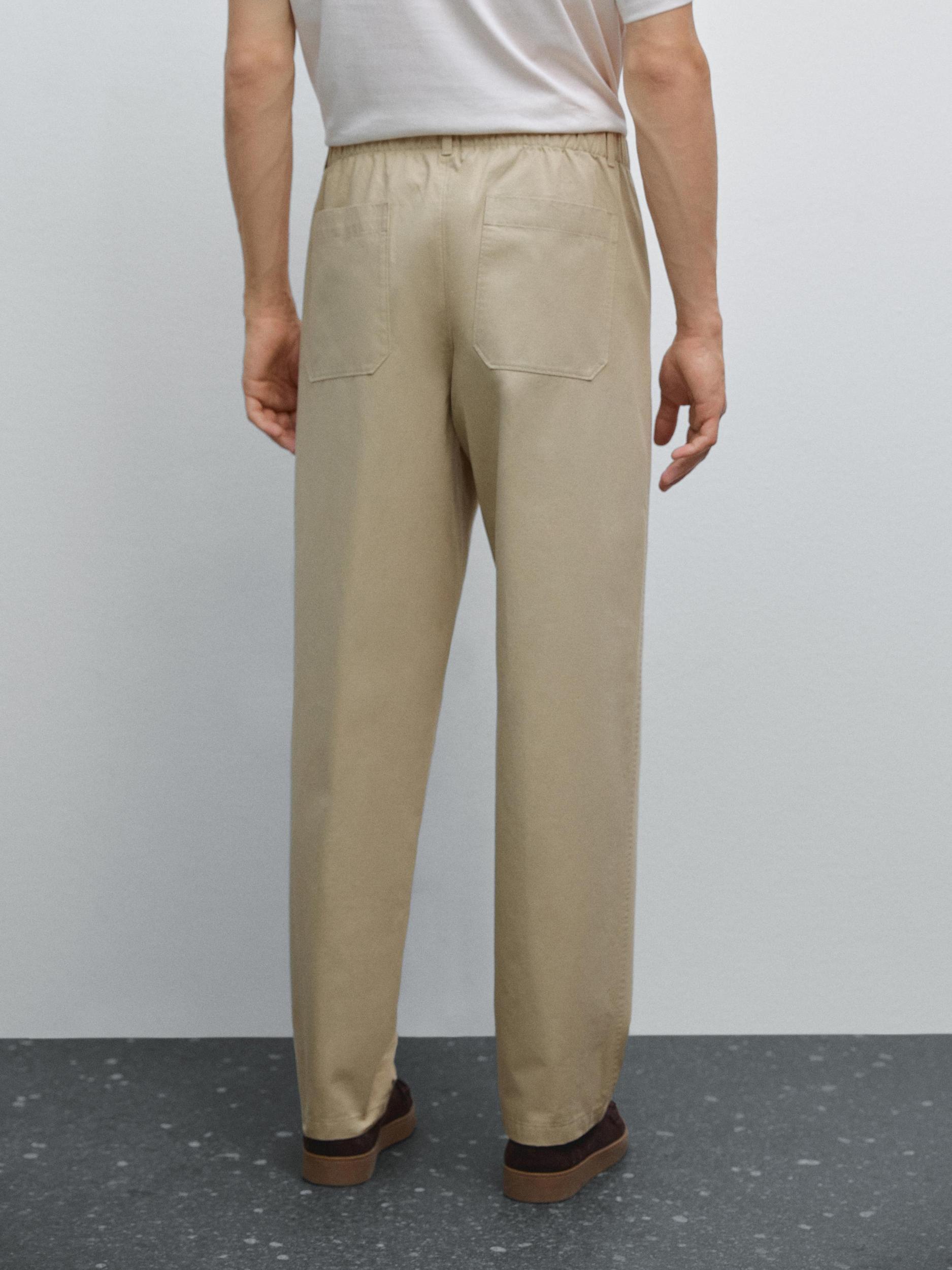 Trousers with patch pocket Product Image