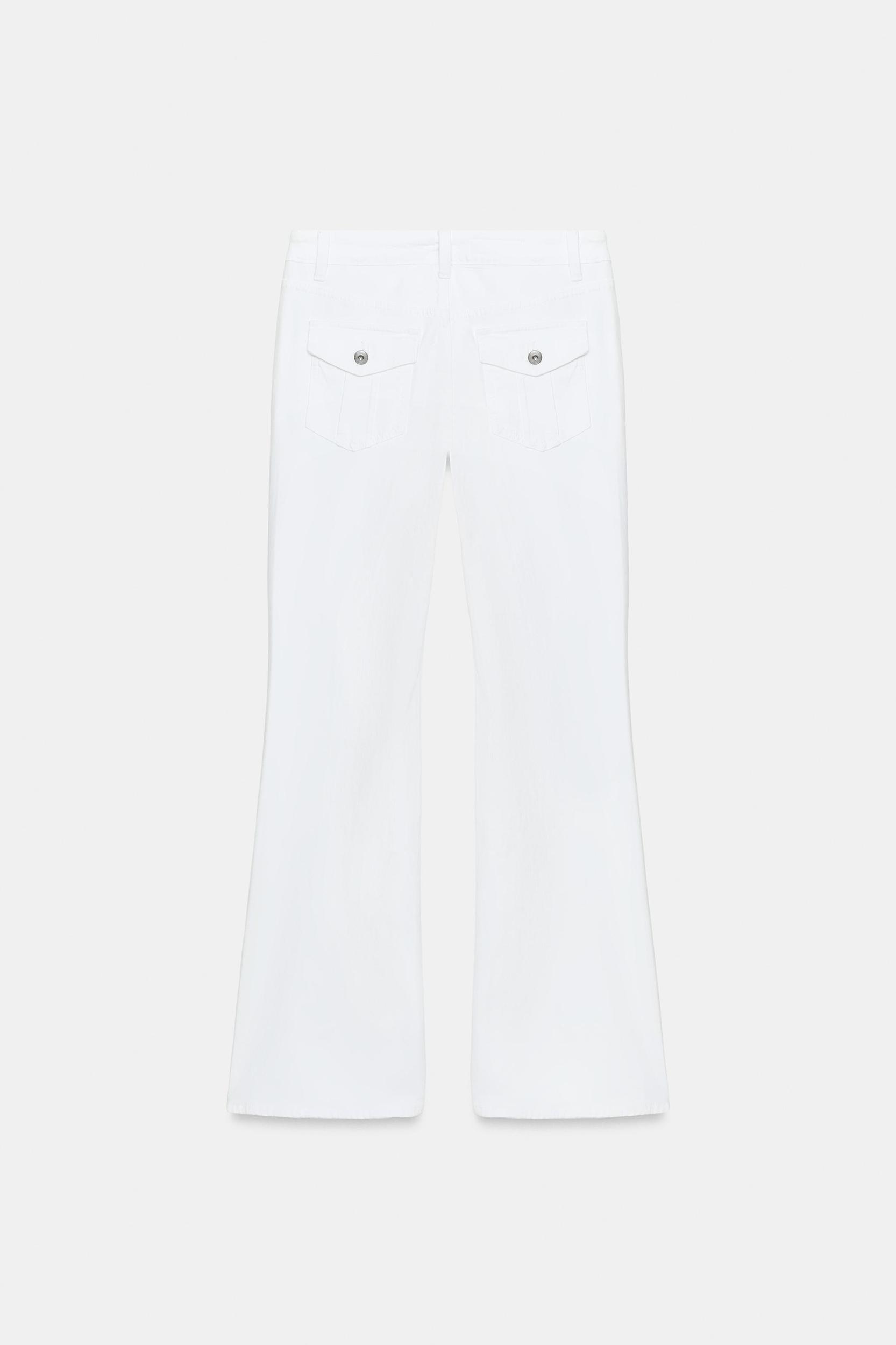 TRF LOW RISE BOOTCUT JEANS Product Image