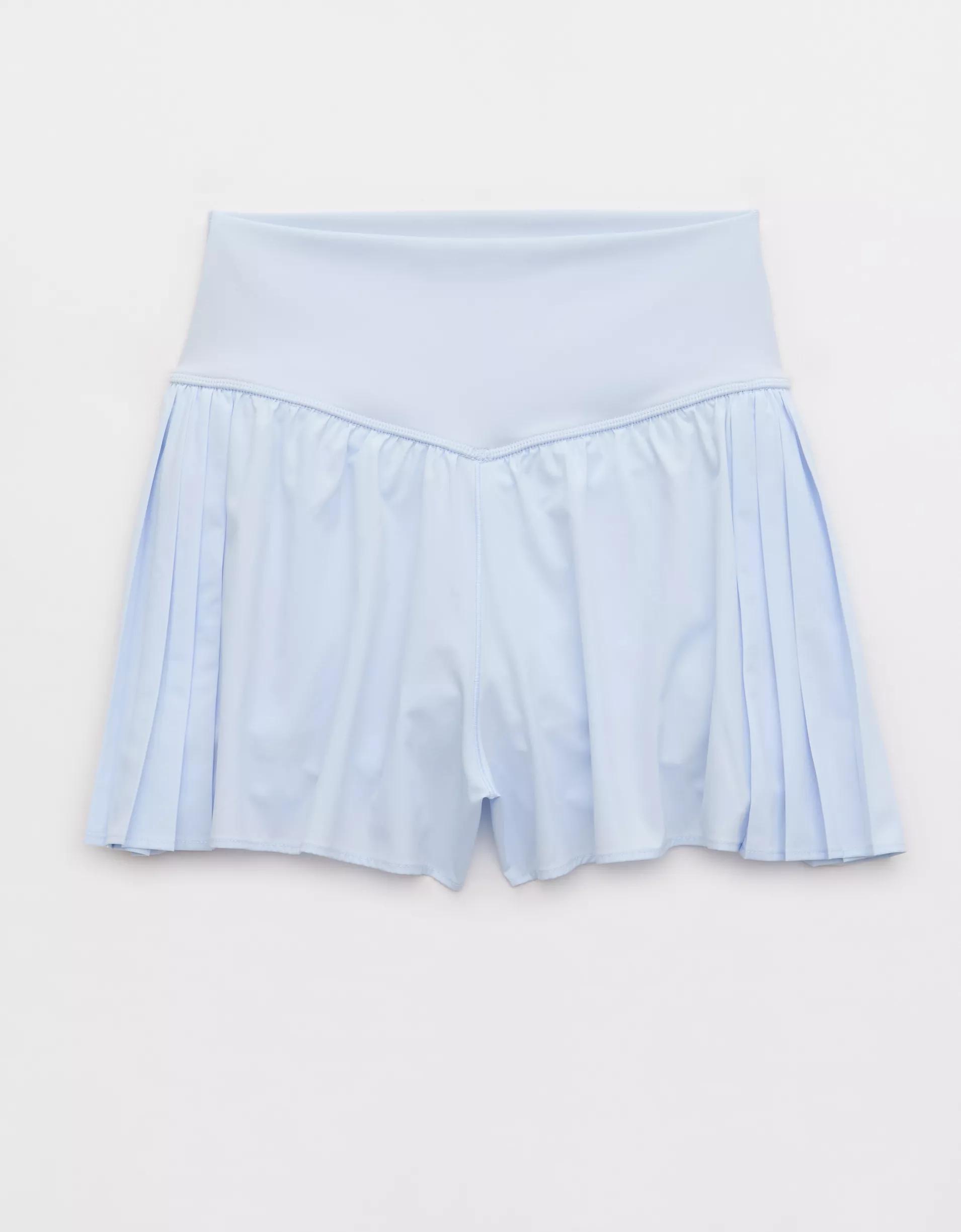OFFLINE By Aerie Real Me Pleated Flowy Short Product Image