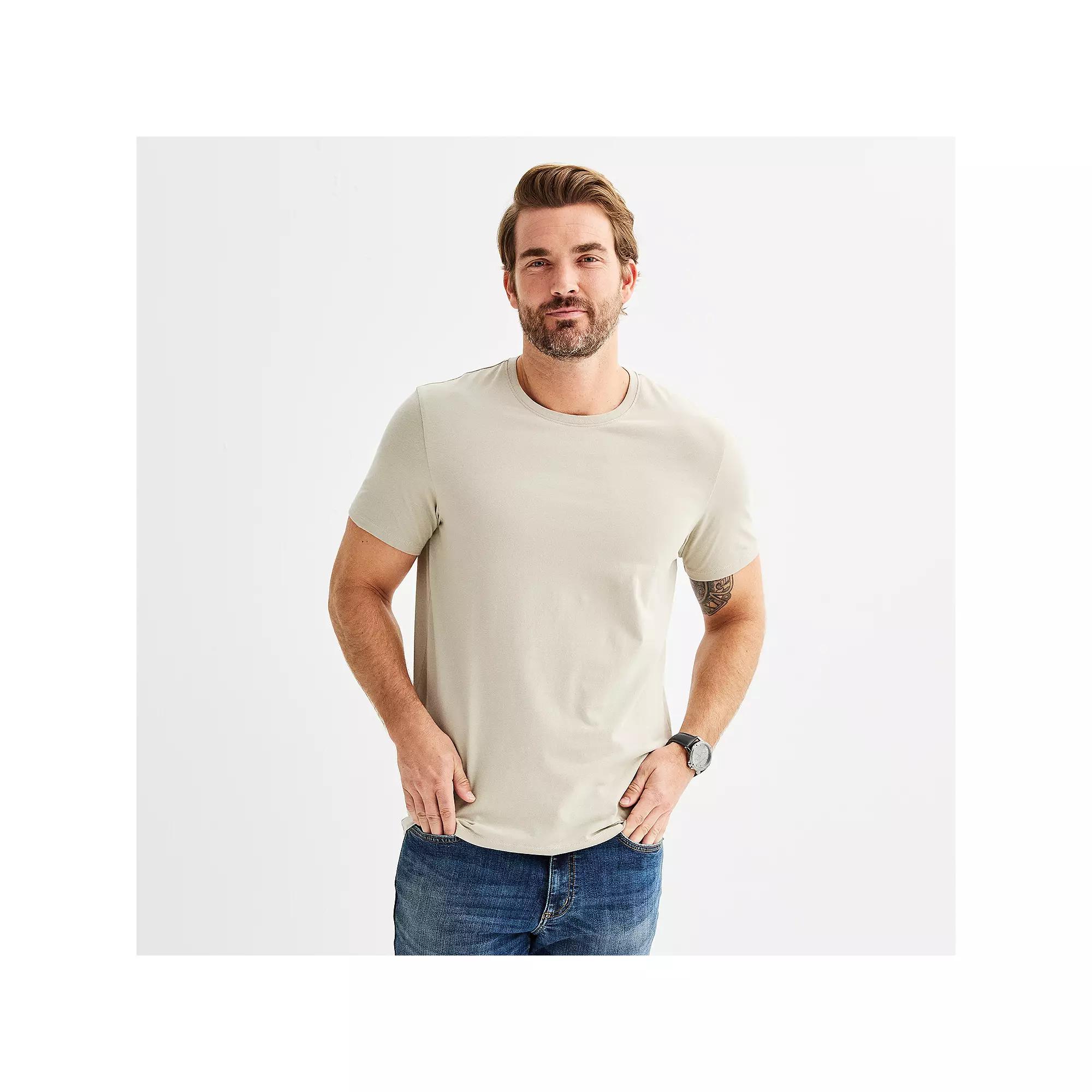Men's Apt. 9 Premier Flex Short Sleeve Crewneck Tee,  Product Image