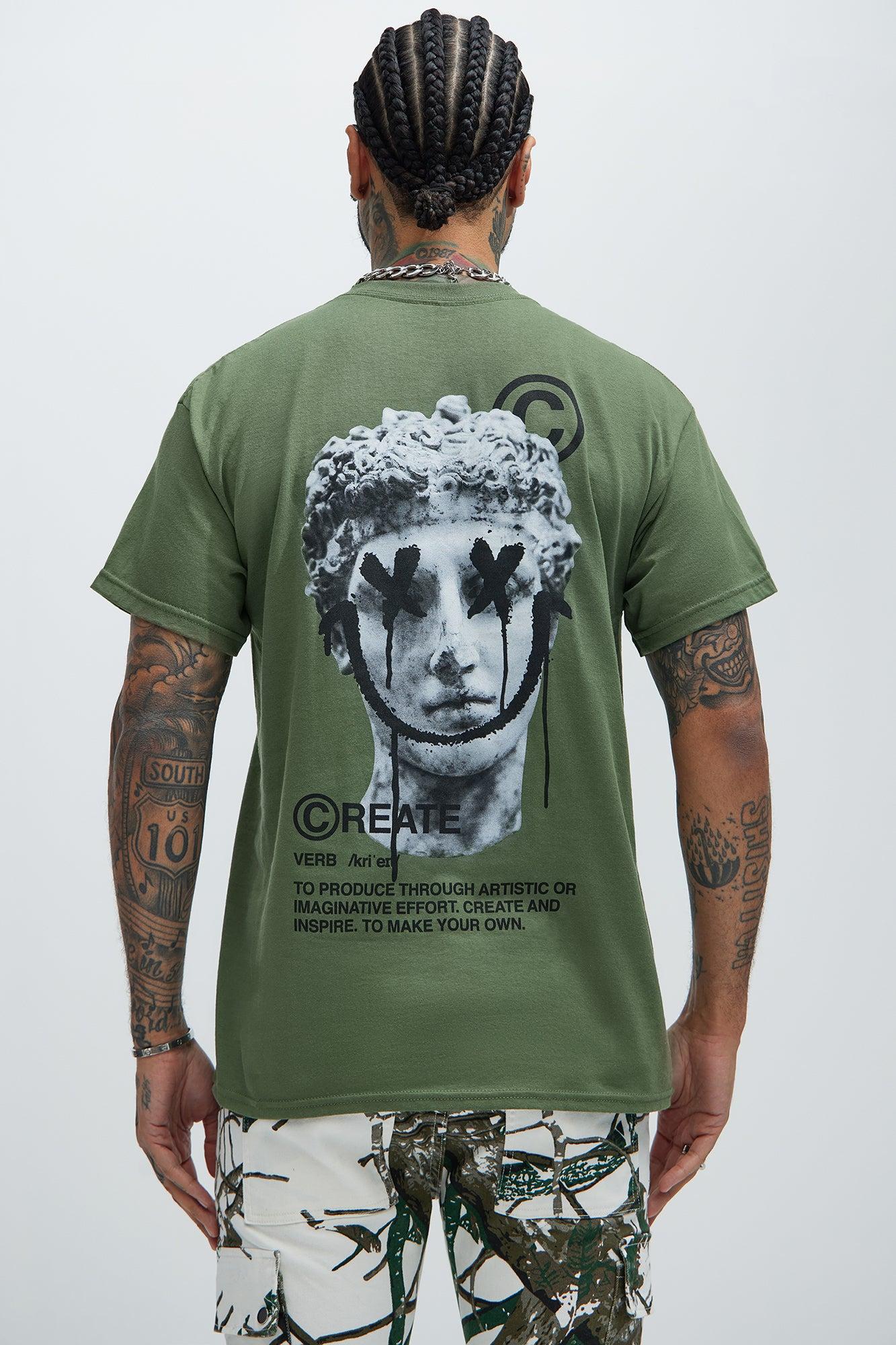 Create Short Sleeve Tee - Sage Product Image