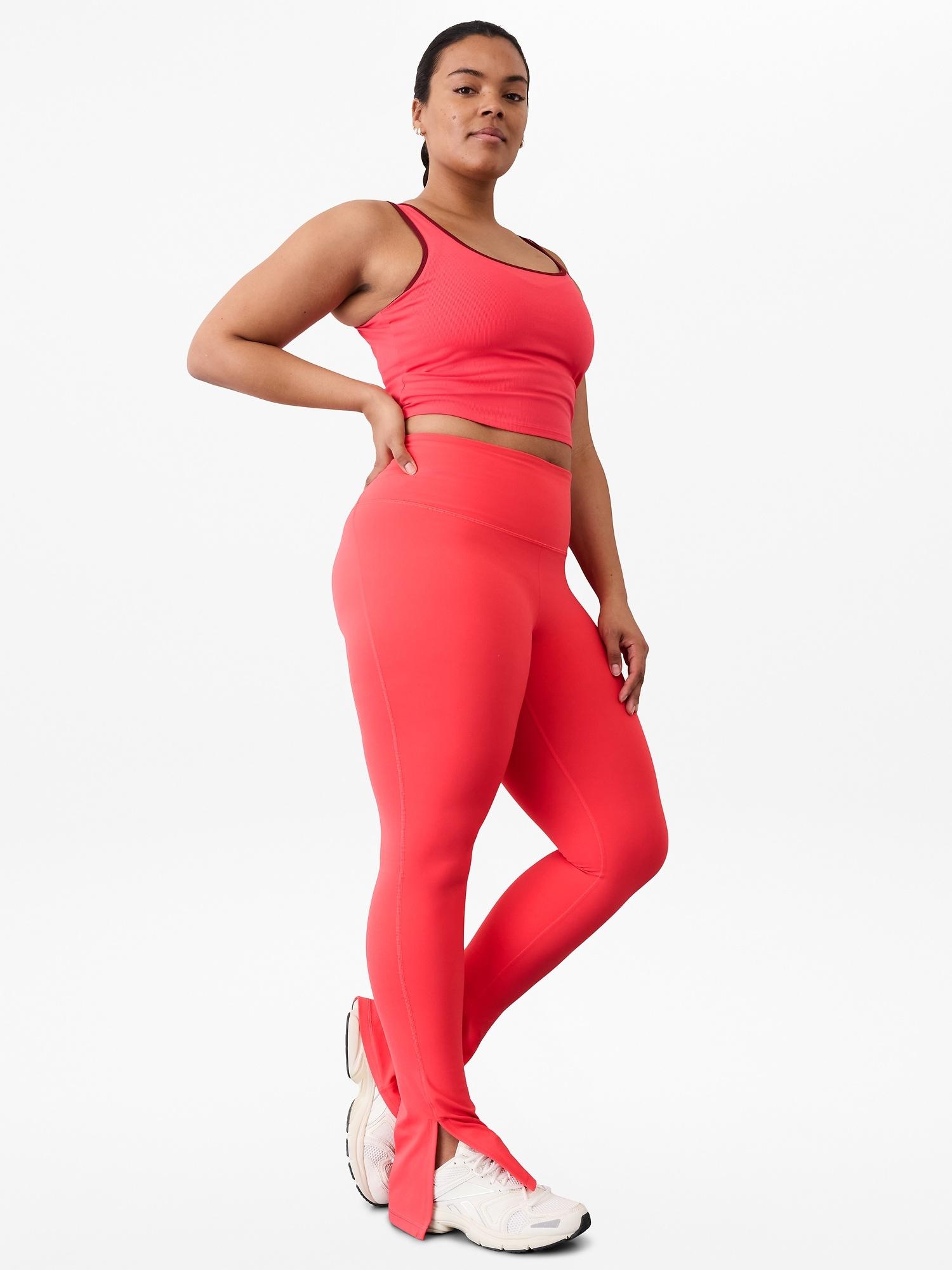 Signature Rib Square Neck Crop Tank Product Image