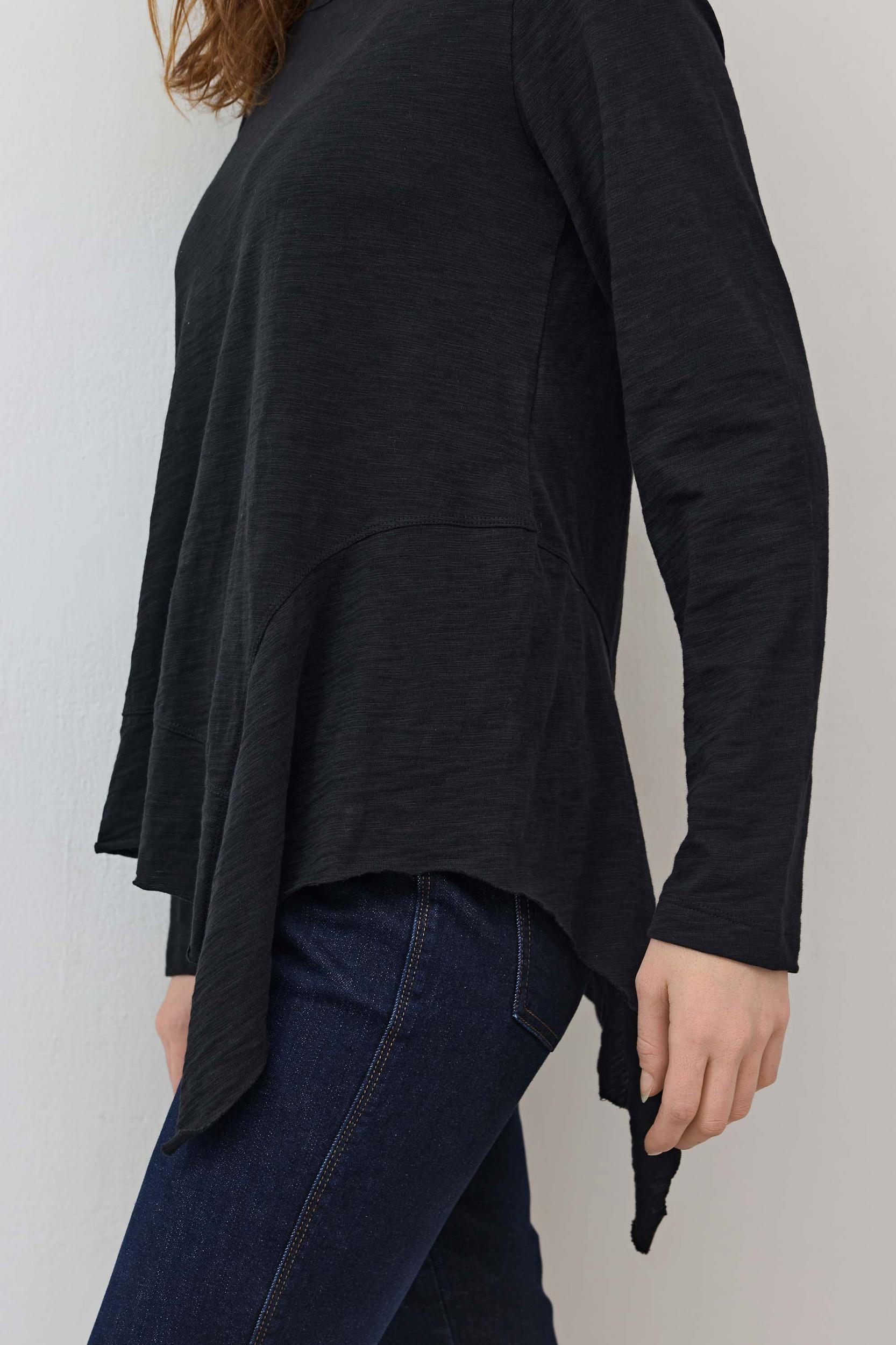 Asymmetric Long Sleeve Tunic Product Image