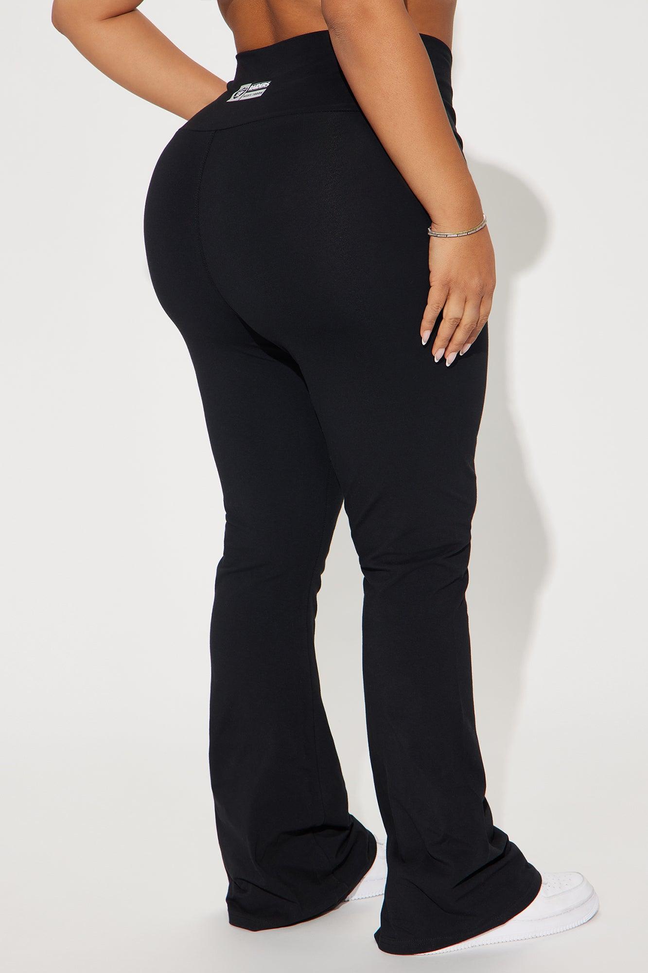 Raiders Home Game Flare Pant - Black Product Image