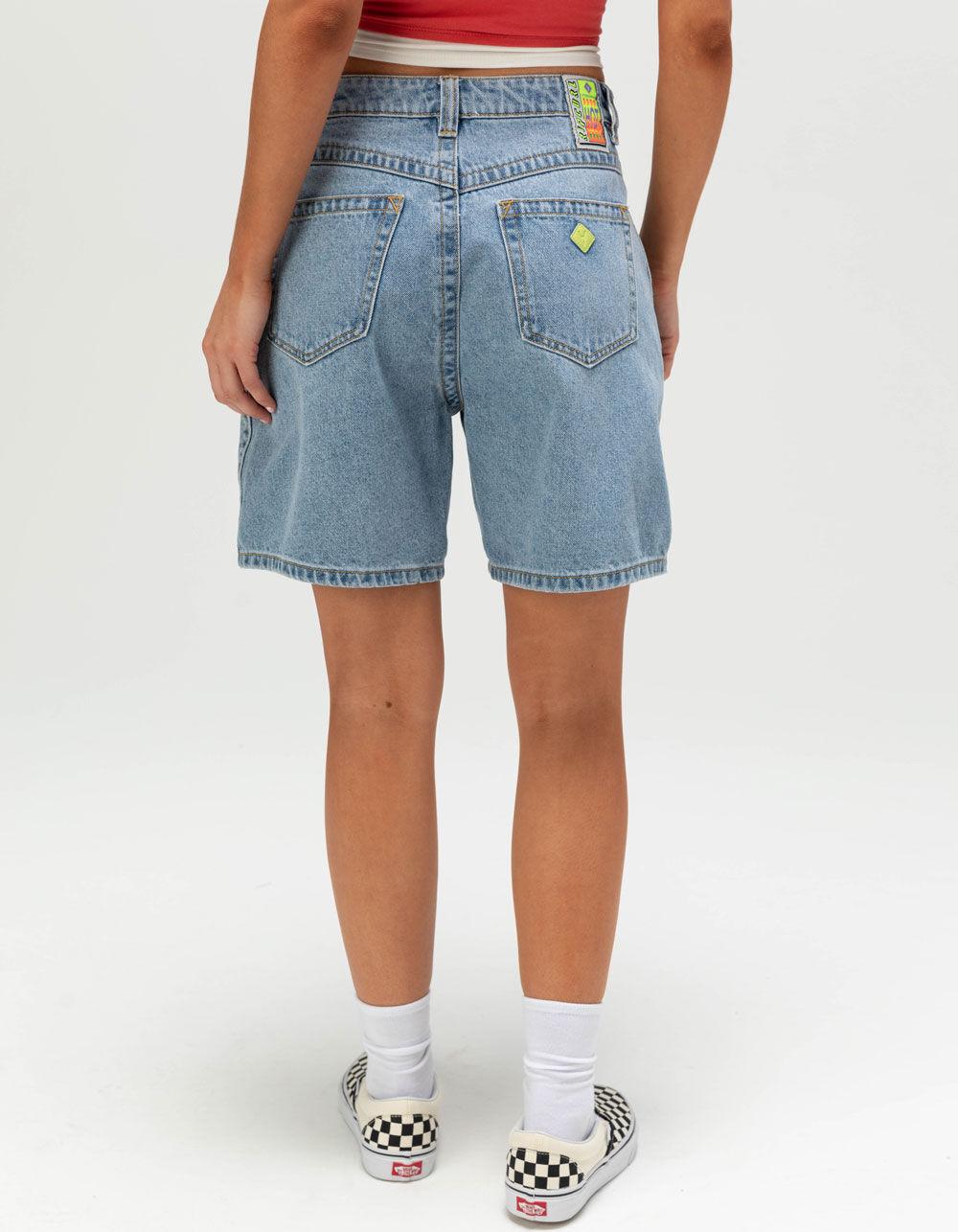 ABRAND x Rip Curl Carrie Womens Denim Shorts - DENIM Product Image