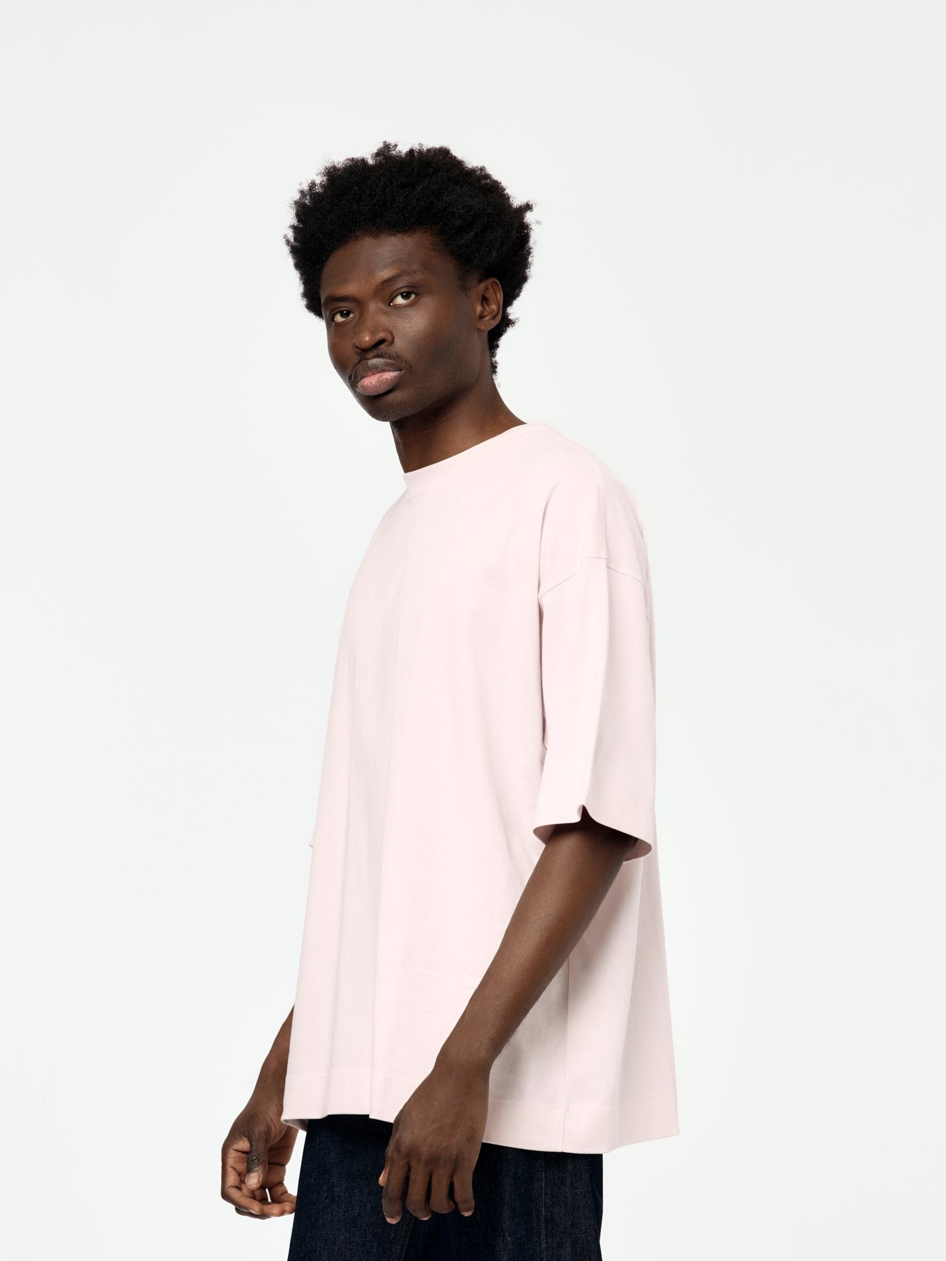 Hen S/S T-Shirt (Pale Pink) Product Image