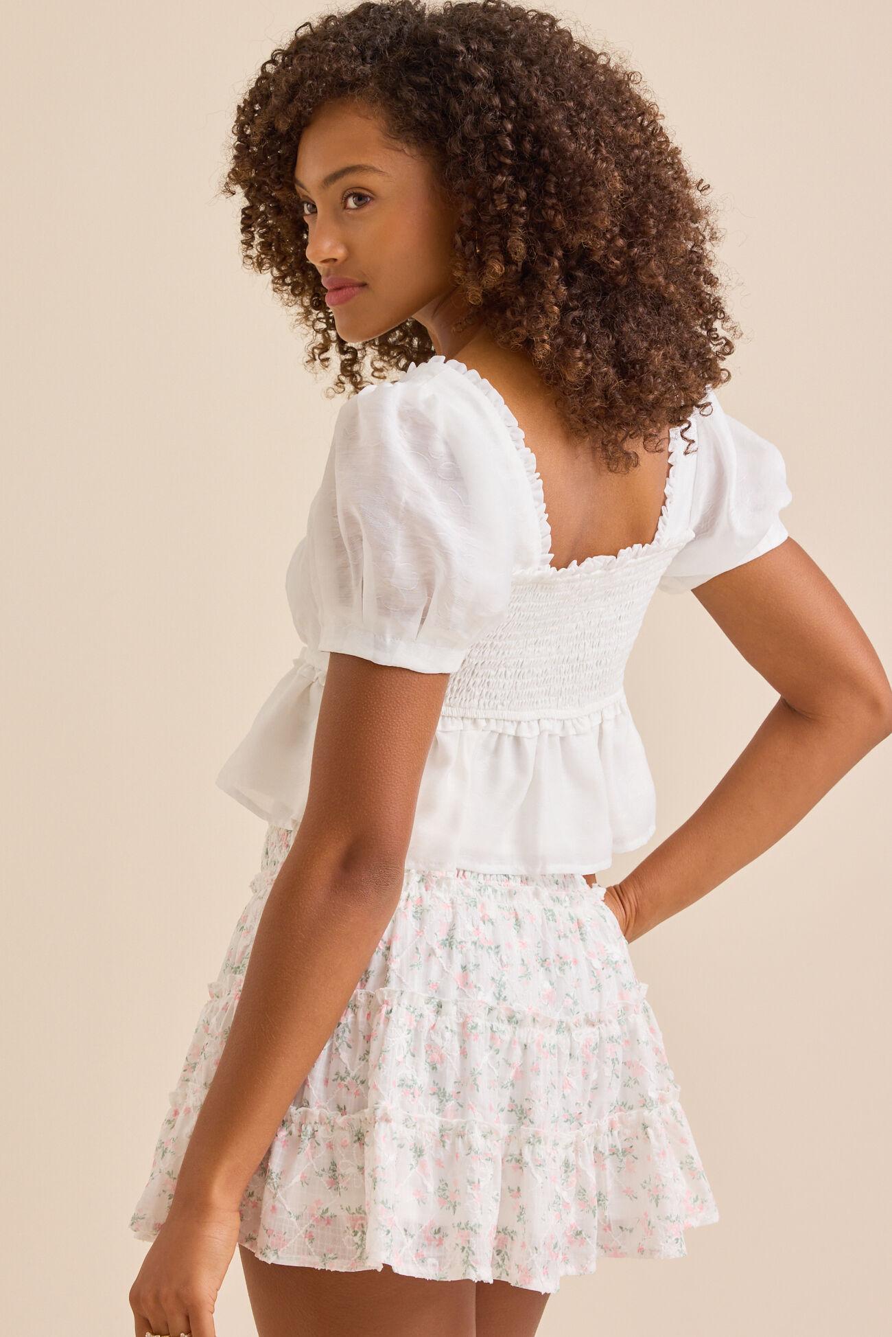 Lindsay Babydoll Top Product Image