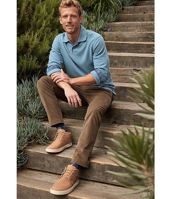 Tommy Bahama Las Arias Long Sleeve Polo French Rib Polo Shirt Product Image