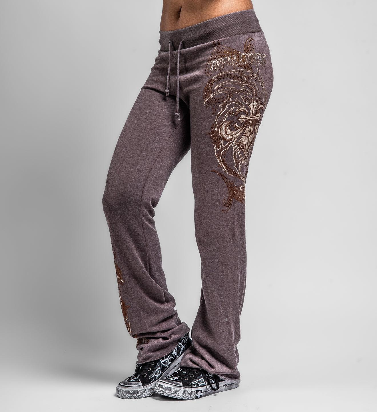 Shred Fest Burn Out SweatPant Female Product Image