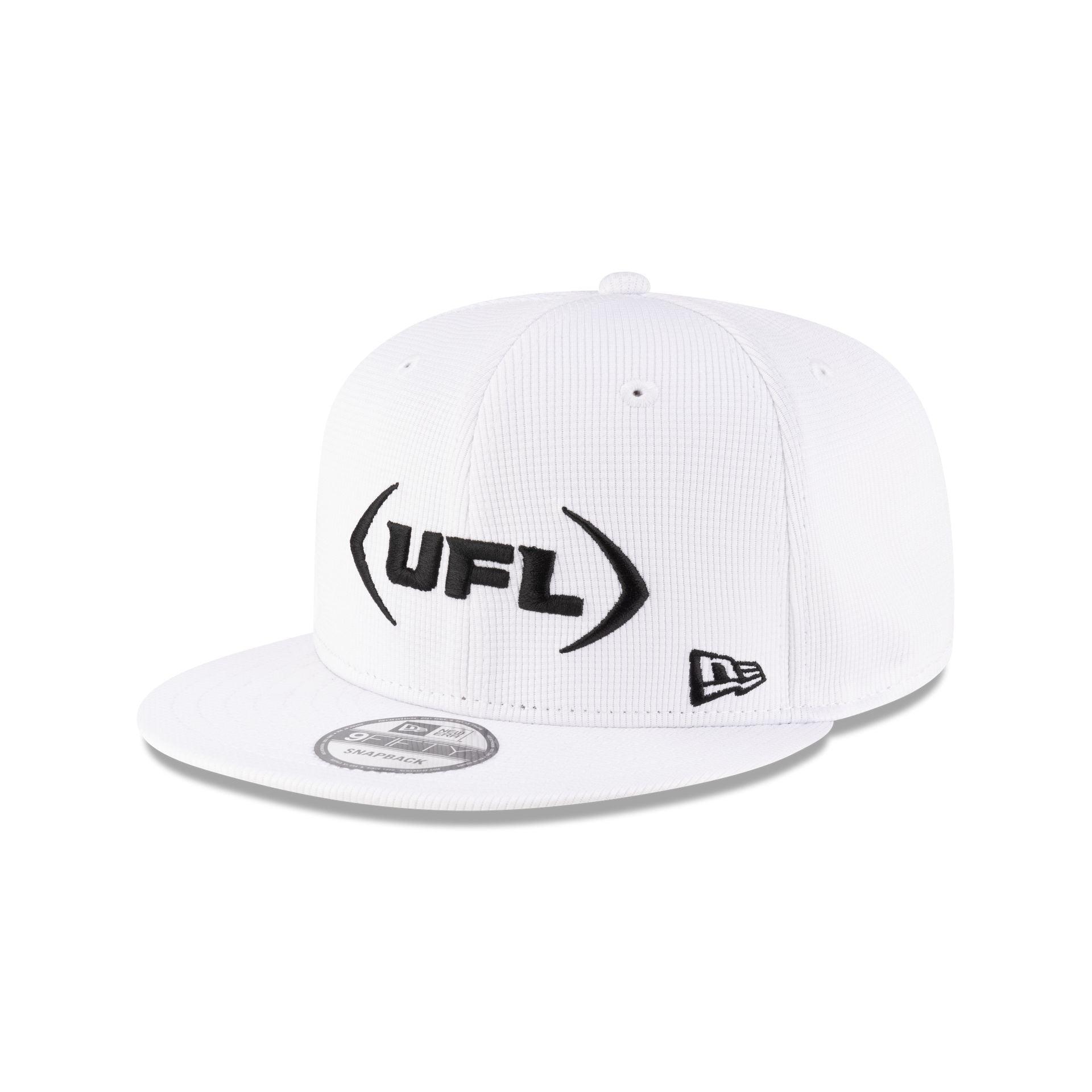 UFL White 9FIFTY Snapback Hat Male Product Image